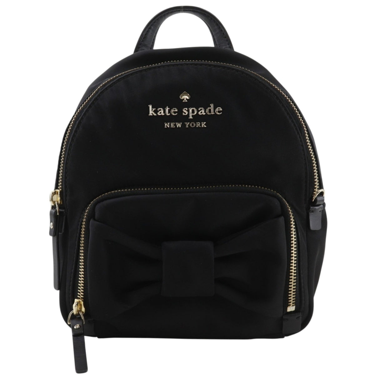 Kate Spade Black Nylon Backpack (Pre-Owned)