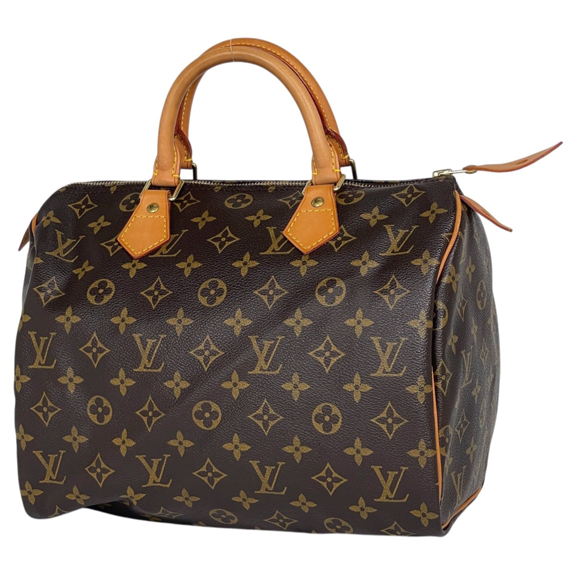 Louis Vuitton Brown Monogram Boston Bag Handbag (Pre-Owned)