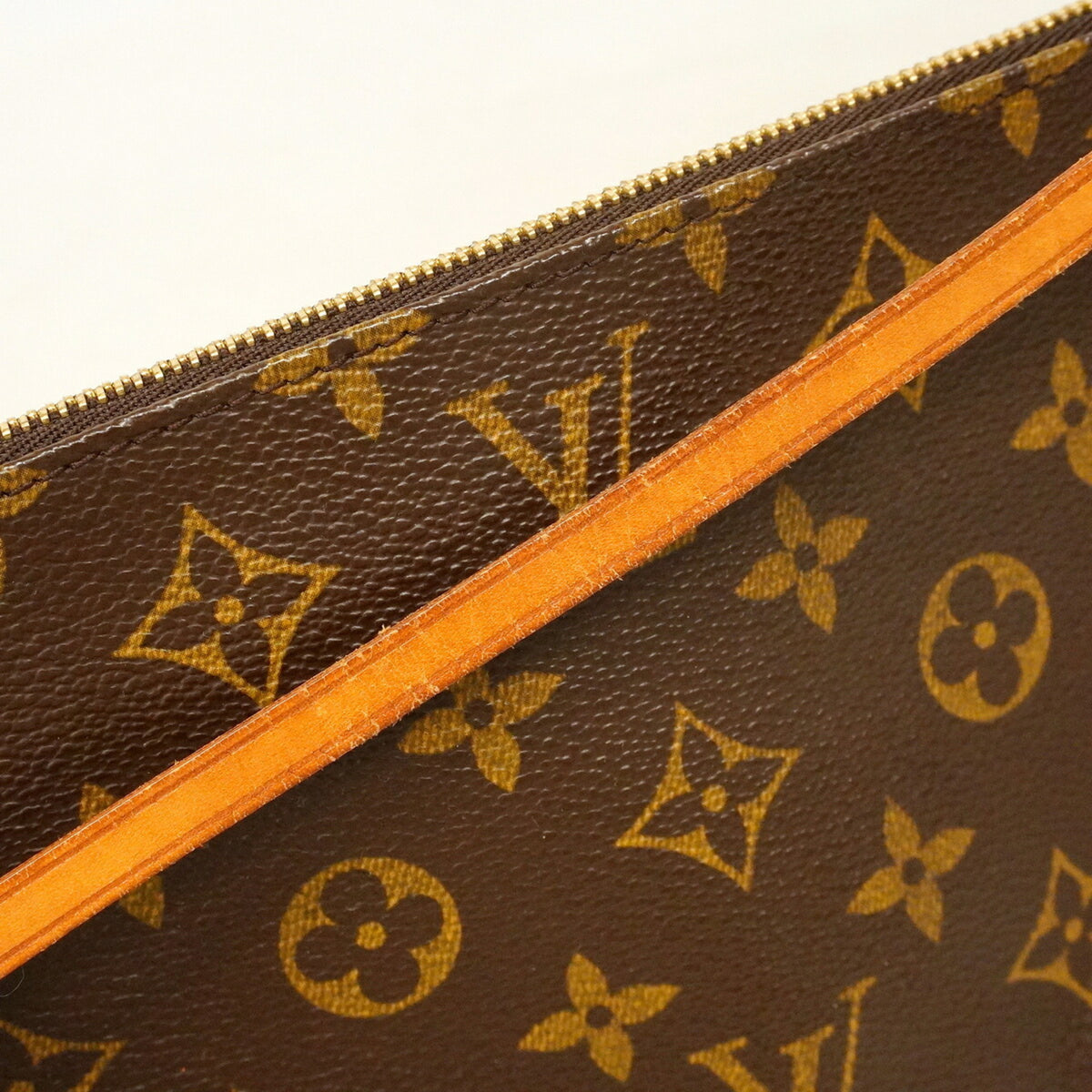 Louis Vuitton Brown Pouch (Pre-Owned)