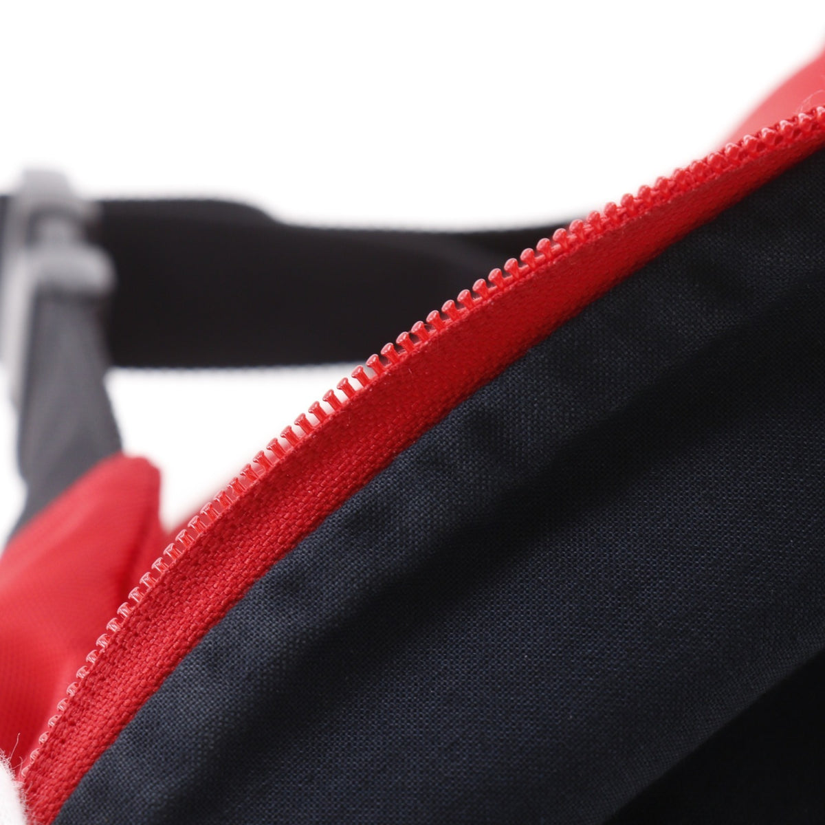 Balenciaga Red Color Nylon Canvas Fanny Pack Sling Bag (Pre-Owned)