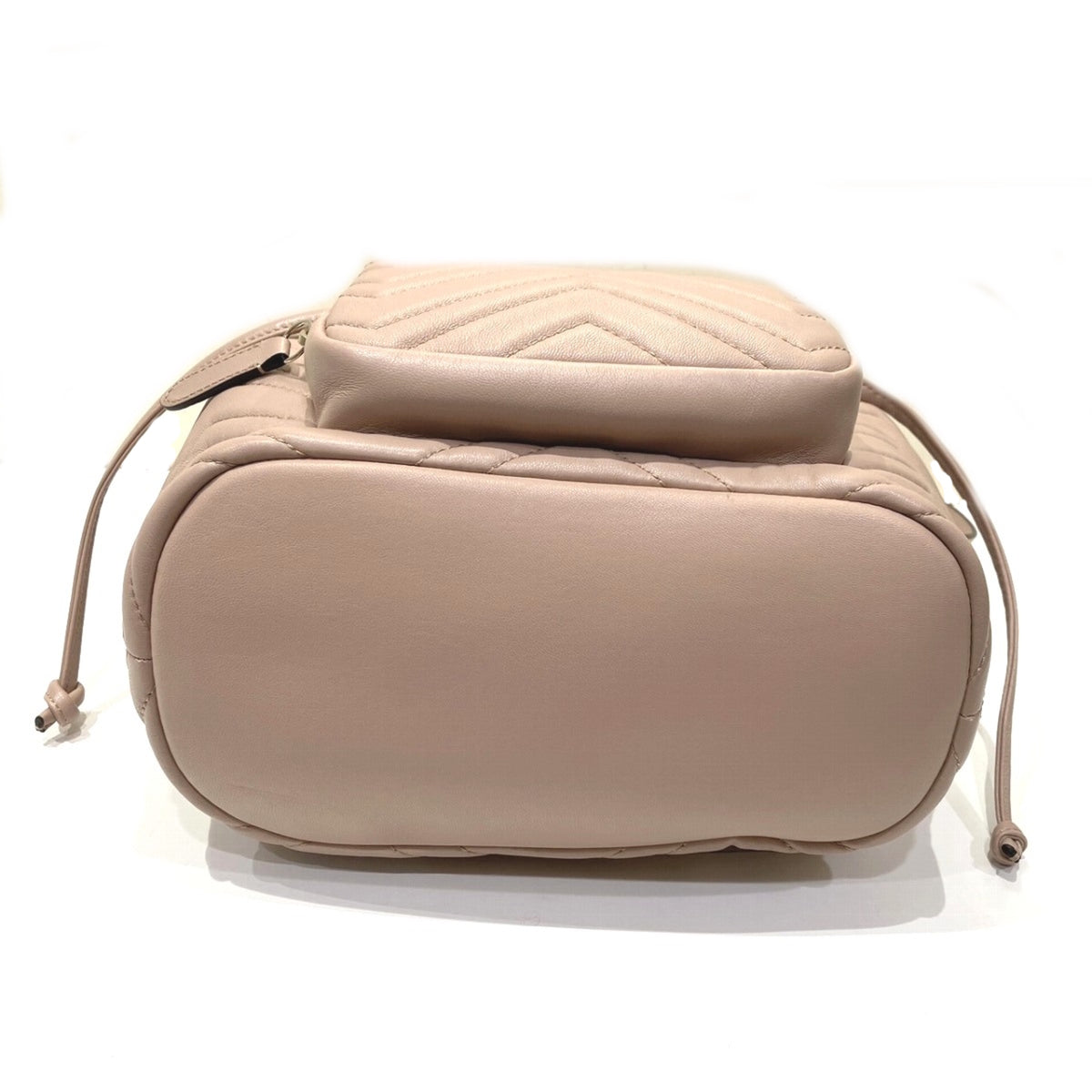 Gucci Beige Leather Backpack (Pre-Owned)