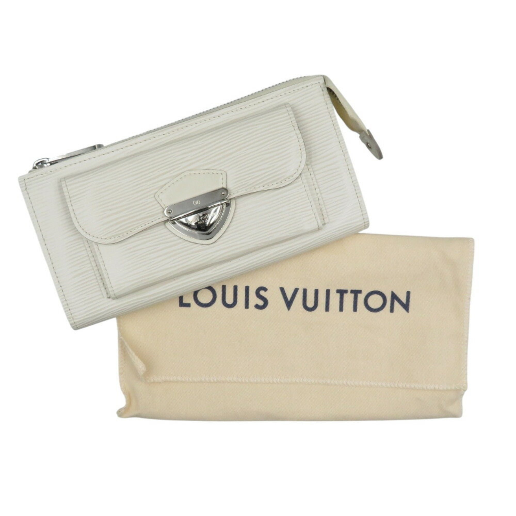 Louis Vuitton Lv Off White Epi Leather Coin Purse/Coin Case (Pre-Owned)