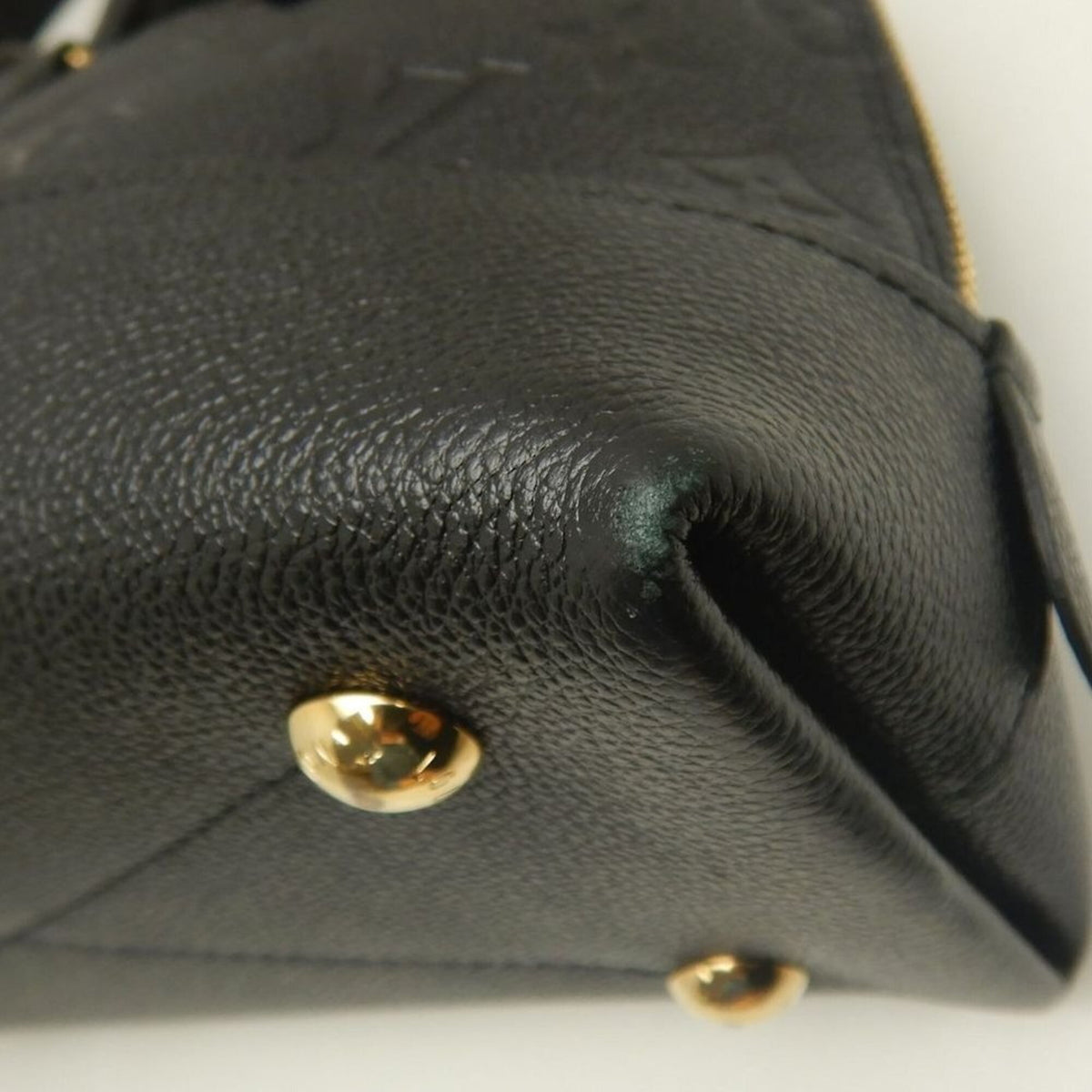 Louis Vuitton Noir Monogram Empreinte Handbag (Pre-Owned)