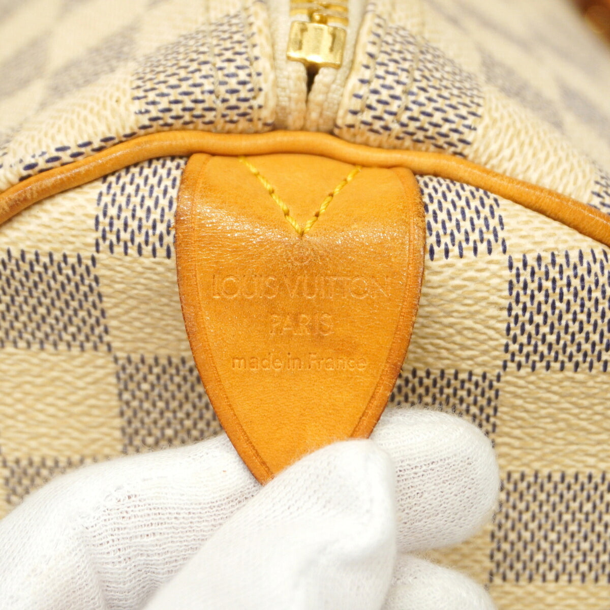 Louis Vuitton White Boston Bag (Pre-Owned)