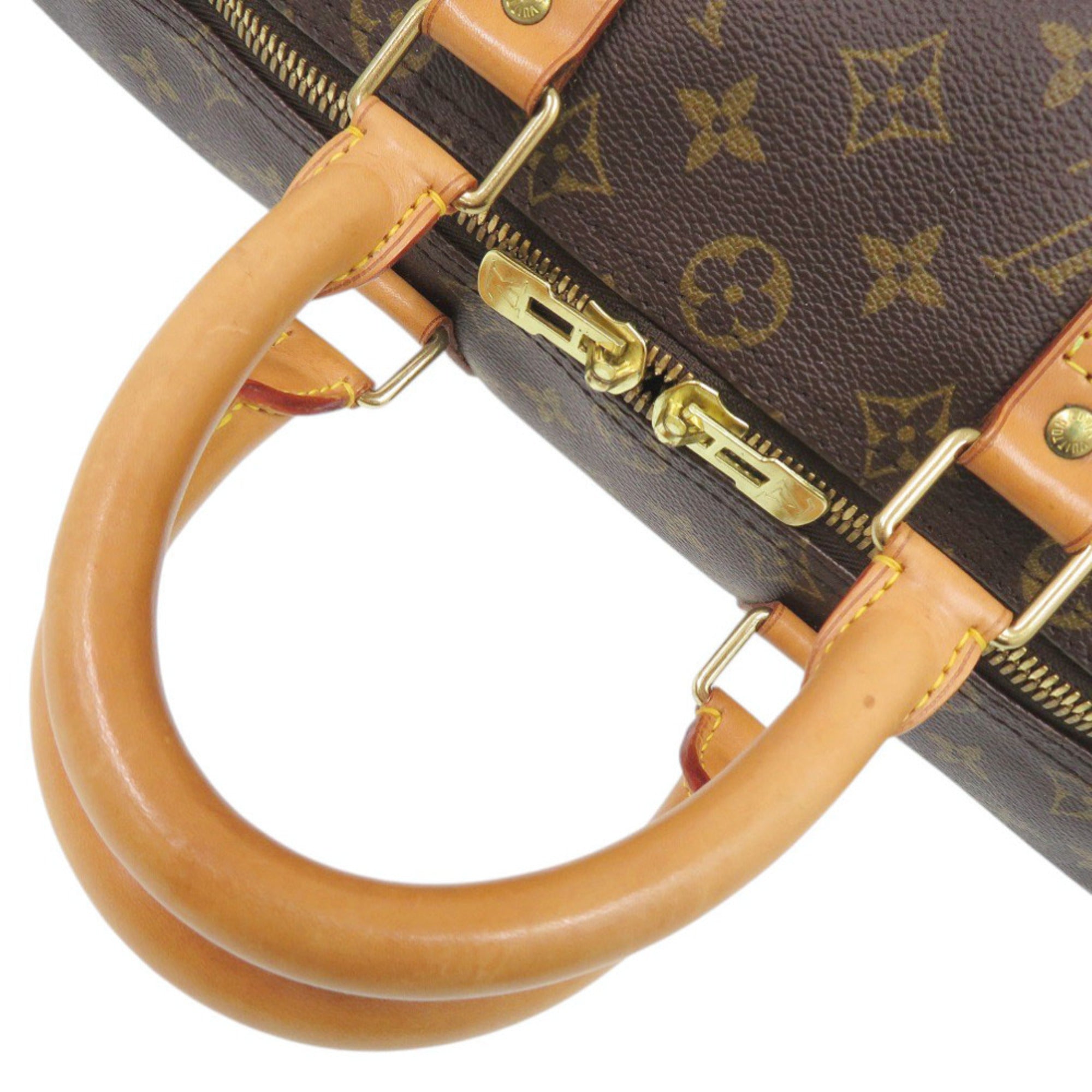 Louis Vuitton Monogram Brown Monogram Canvas Boston Bag (Pre-Owned)