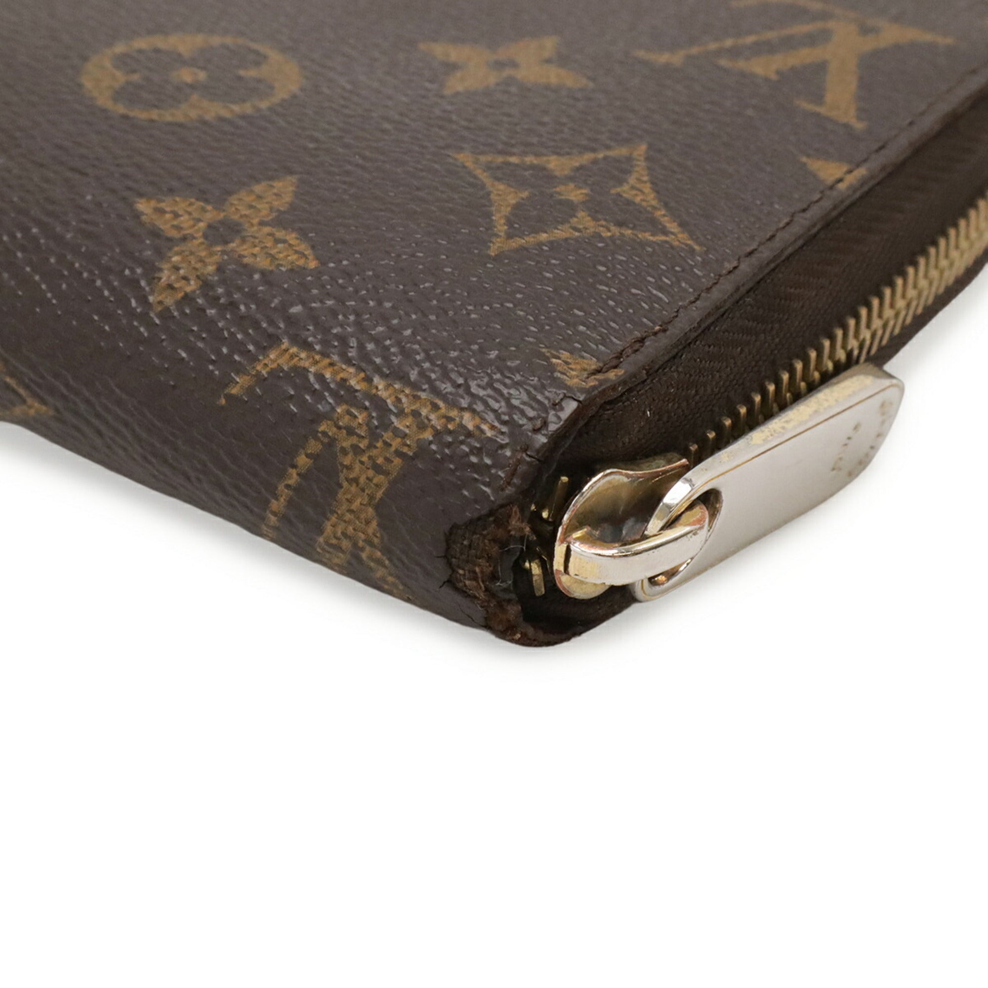 Louis Vuitton Monogram Brown Monogram Canvas Pvc Coated Canvas Long Wallet (Bi-Fold) (Pre-Owned)
