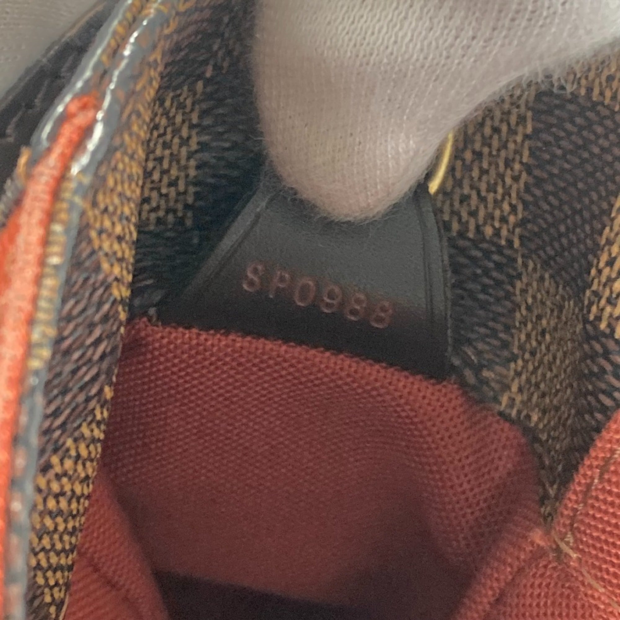 Louis Vuitton Brown Damier Canvas Ebene Damier Canvas Messenger Bag Shoulder Bag (Pre-Owned)