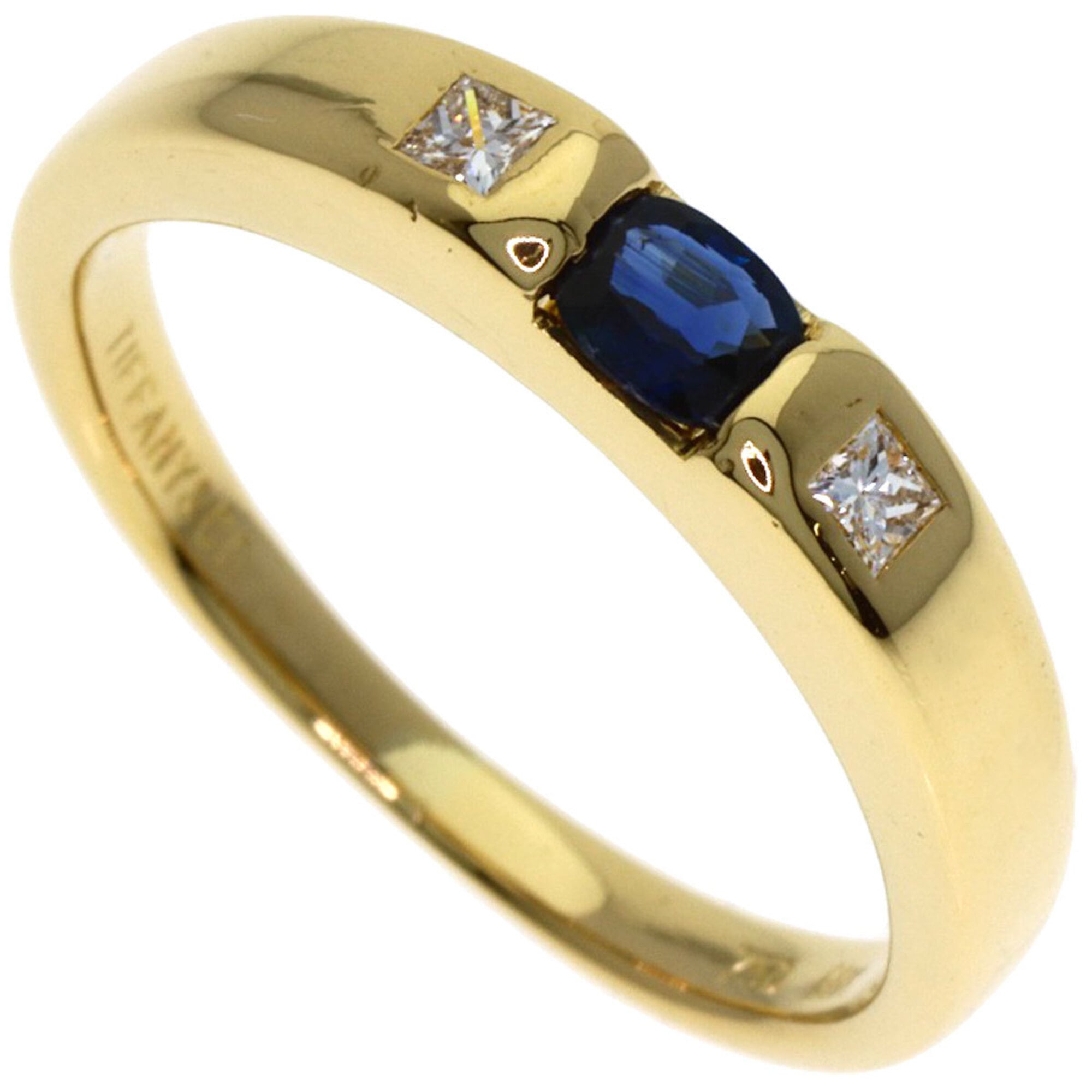 Tiffany Stacking Yellow Gold (18K) Band Ring (Pre-Owned)