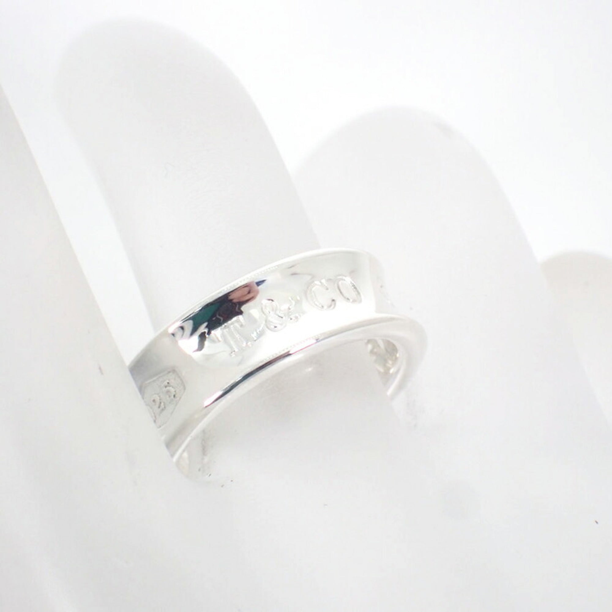 Tiffany Sterling Silver 925 Band Ring (Pre-Owned)
