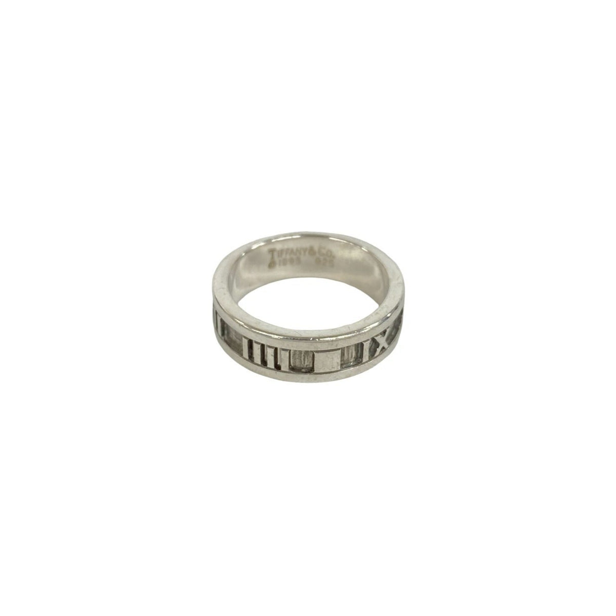 Tiffany Silver Silver 925 Band Ring (Pre-Owned)