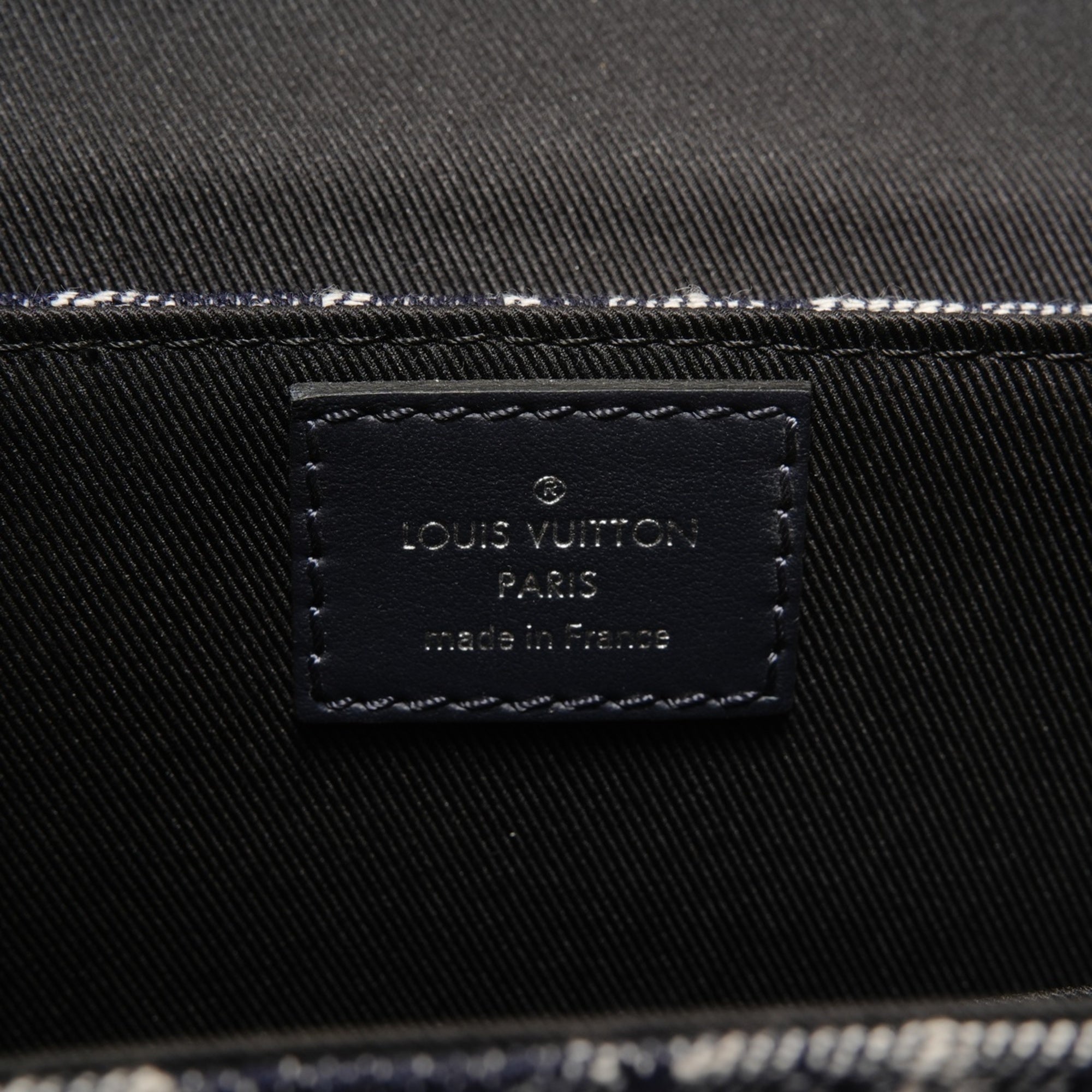 Louis Vuitton Navy Monogram Shoulder Bag (Pre-Owned)
