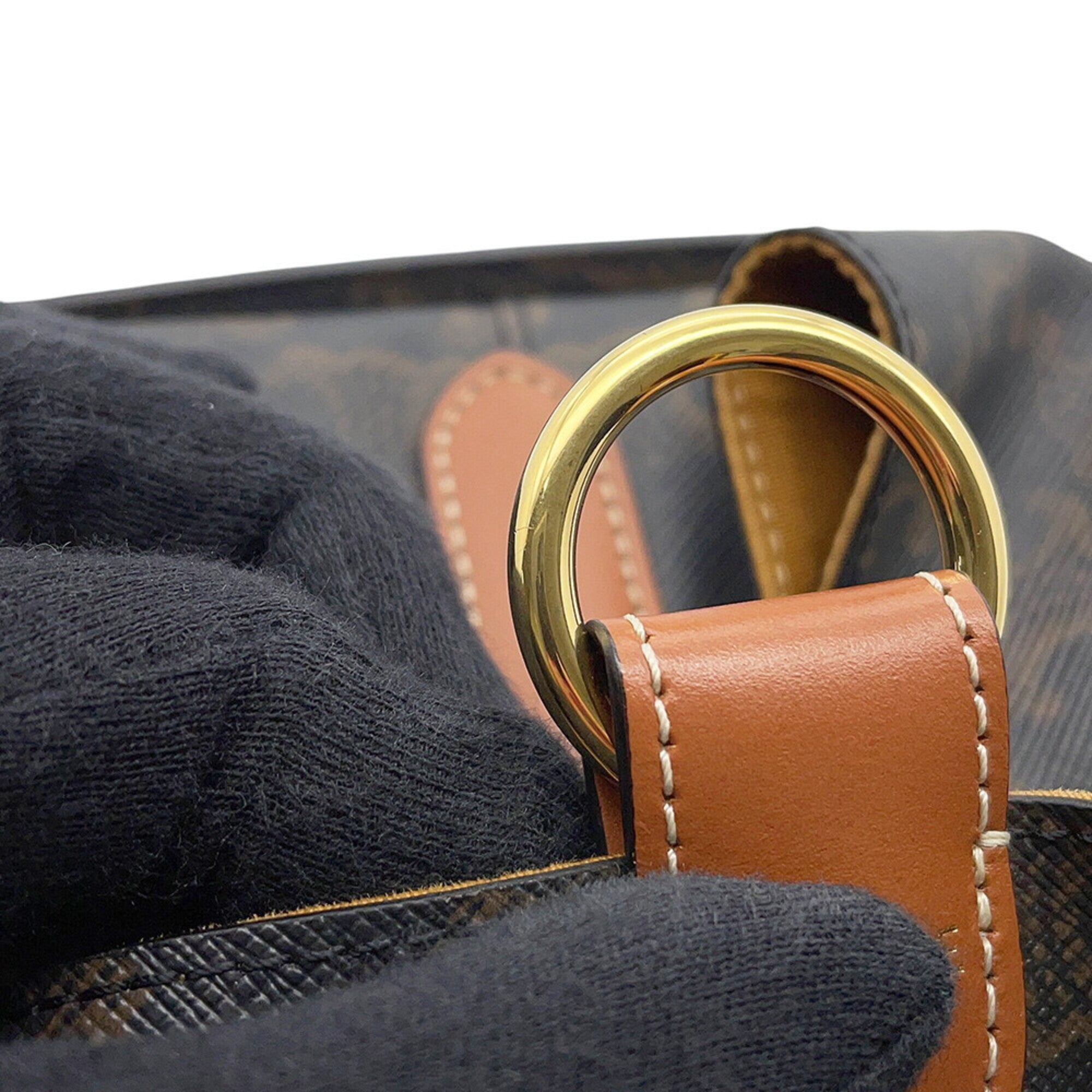 Celine Camel Pvc Leather Handbag (Pre-Owned)