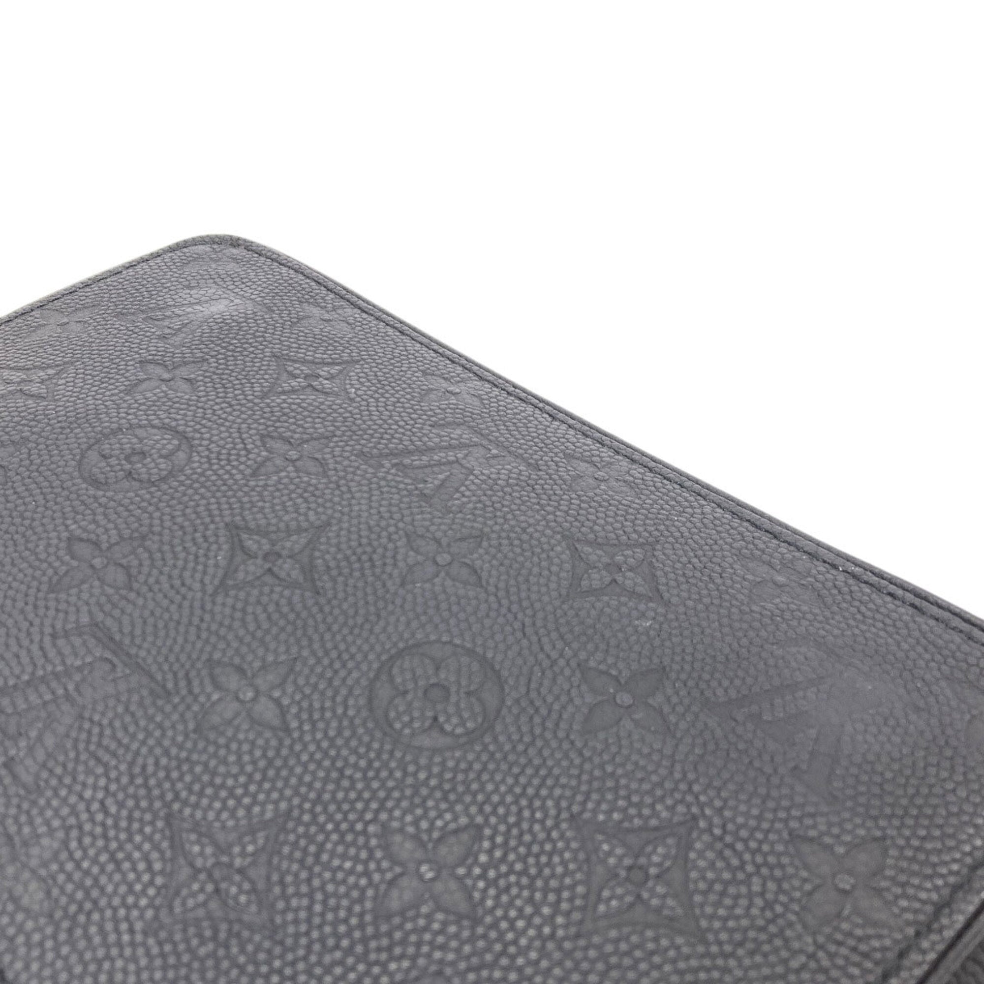 Louis Vuitton Empreinte Black Messenger Bag Shoulder Bag (Pre-Owned)