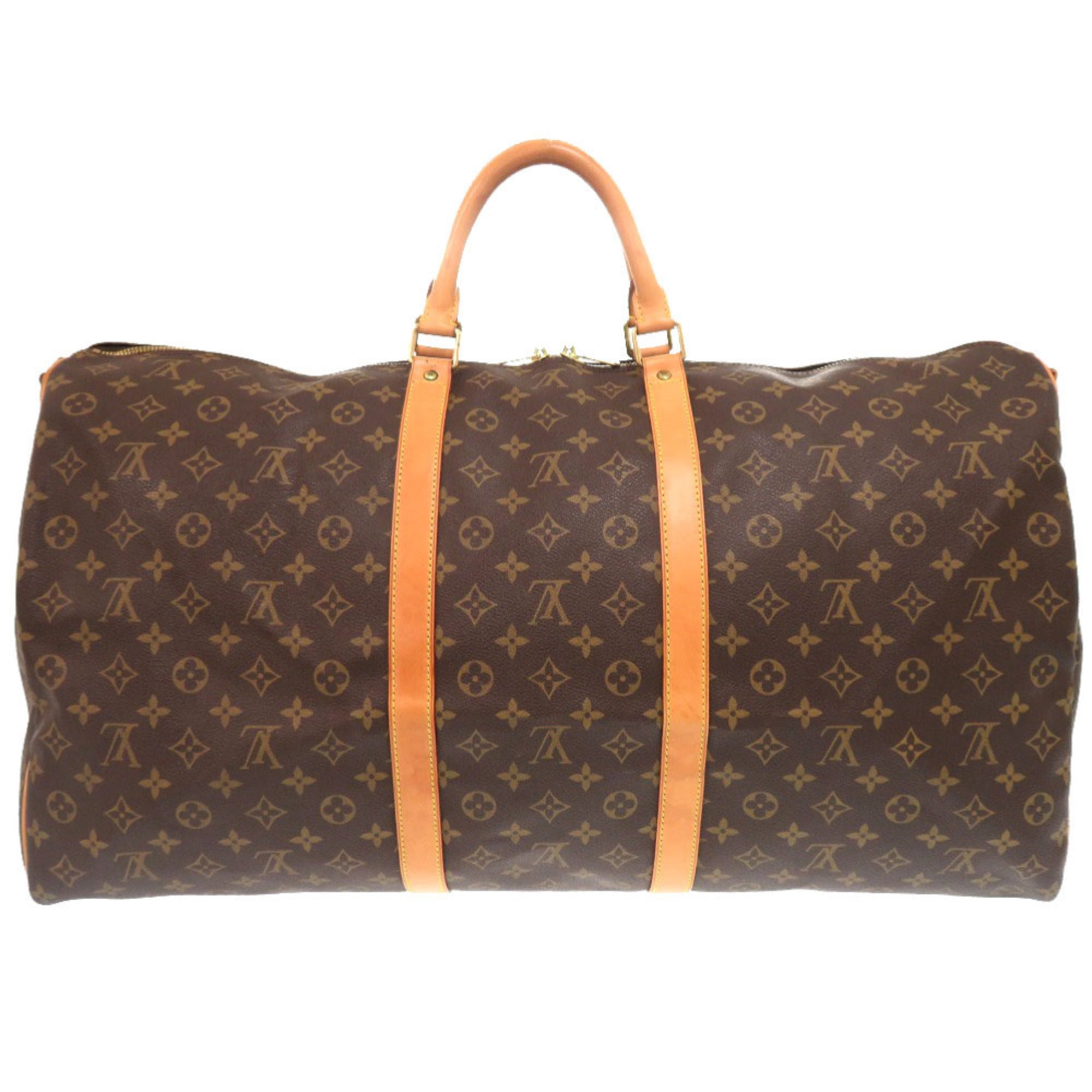 Louis Vuitton Brown Monogram Boston Bag (Pre-Owned)