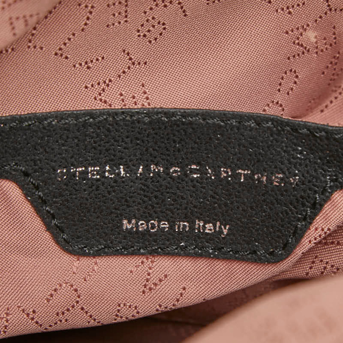 Stella Mccartney Black Polyester Leather Backpack (Pre-Owned)