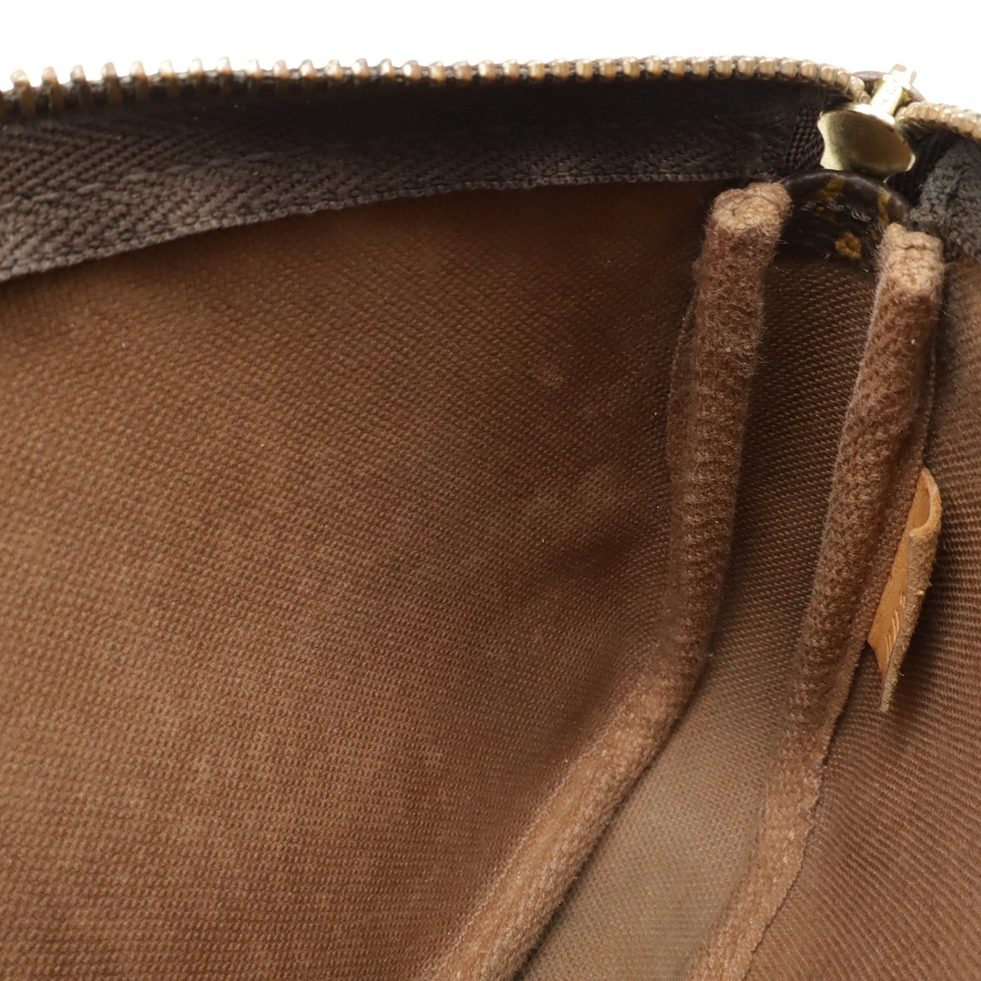 Louis Vuitton Brown Monogram Pochette Pouch (Pre-Owned)
