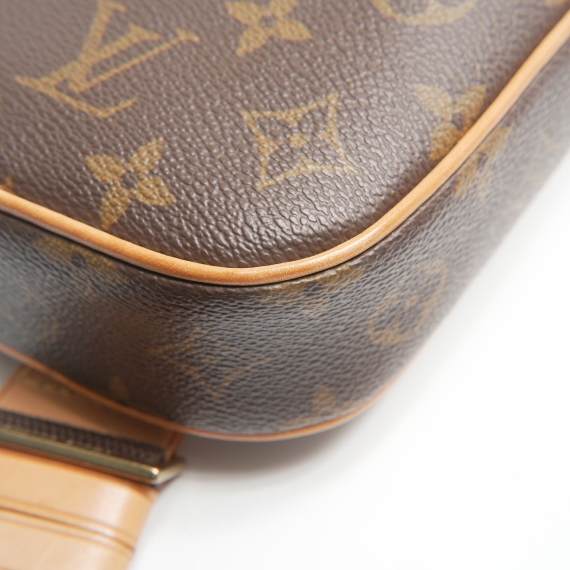 Louis Vuitton Monogram Brown Monogram Pochette Shoulder Bag (Pre-Owned)