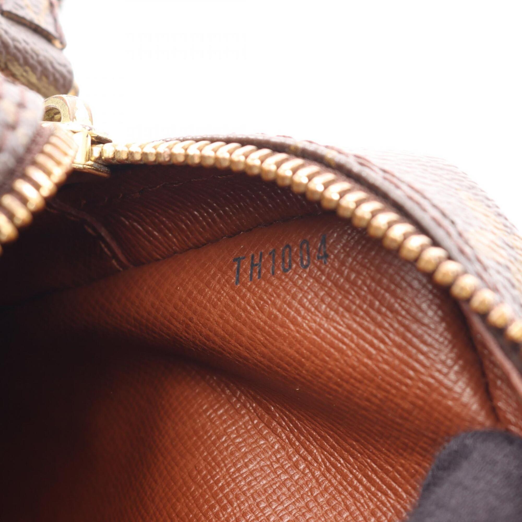 Louis Vuitton Brown Coated Canvas Pvc Monogram Leather Handbag Shoulder Bag (Pre-Owned)