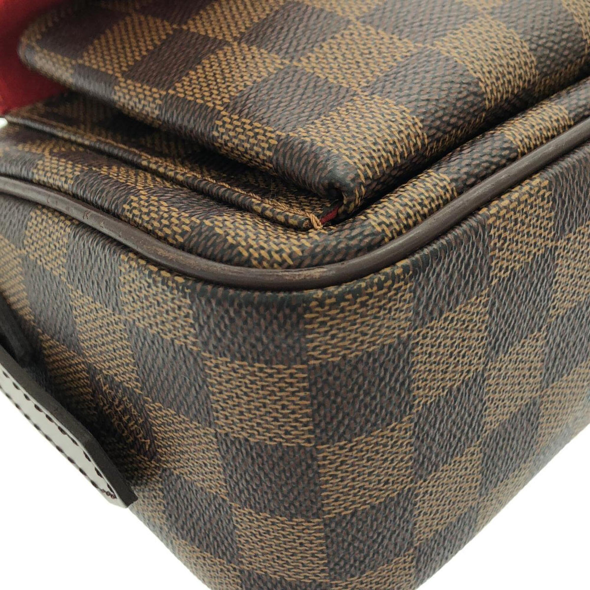 Louis Vuitton Ebene Coated Canvas Shoulder Bag (Pre-Owned)