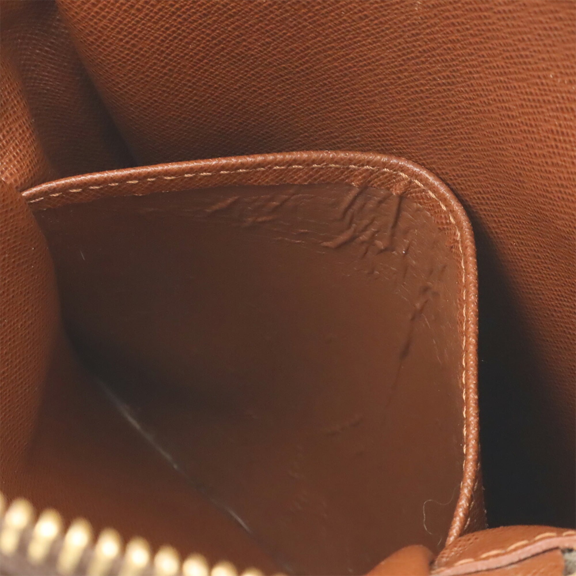 Louis Vuitton Brown Monogram Canvas Pochette Shoulder Bag (Pre-Owned)