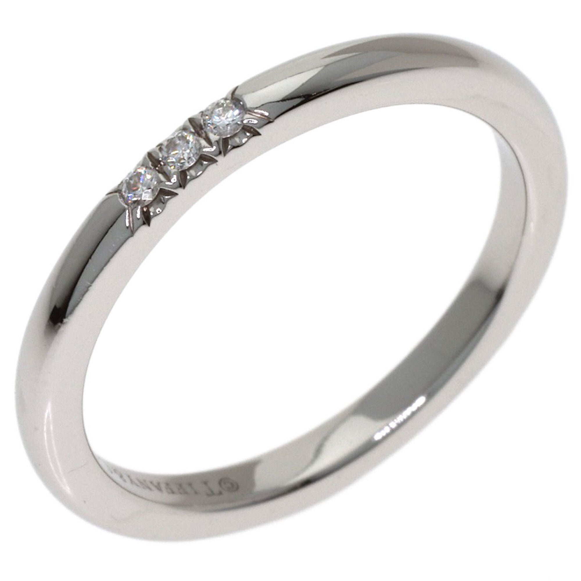 Tiffany Platinum 950 Band Ring (Pre-Owned)