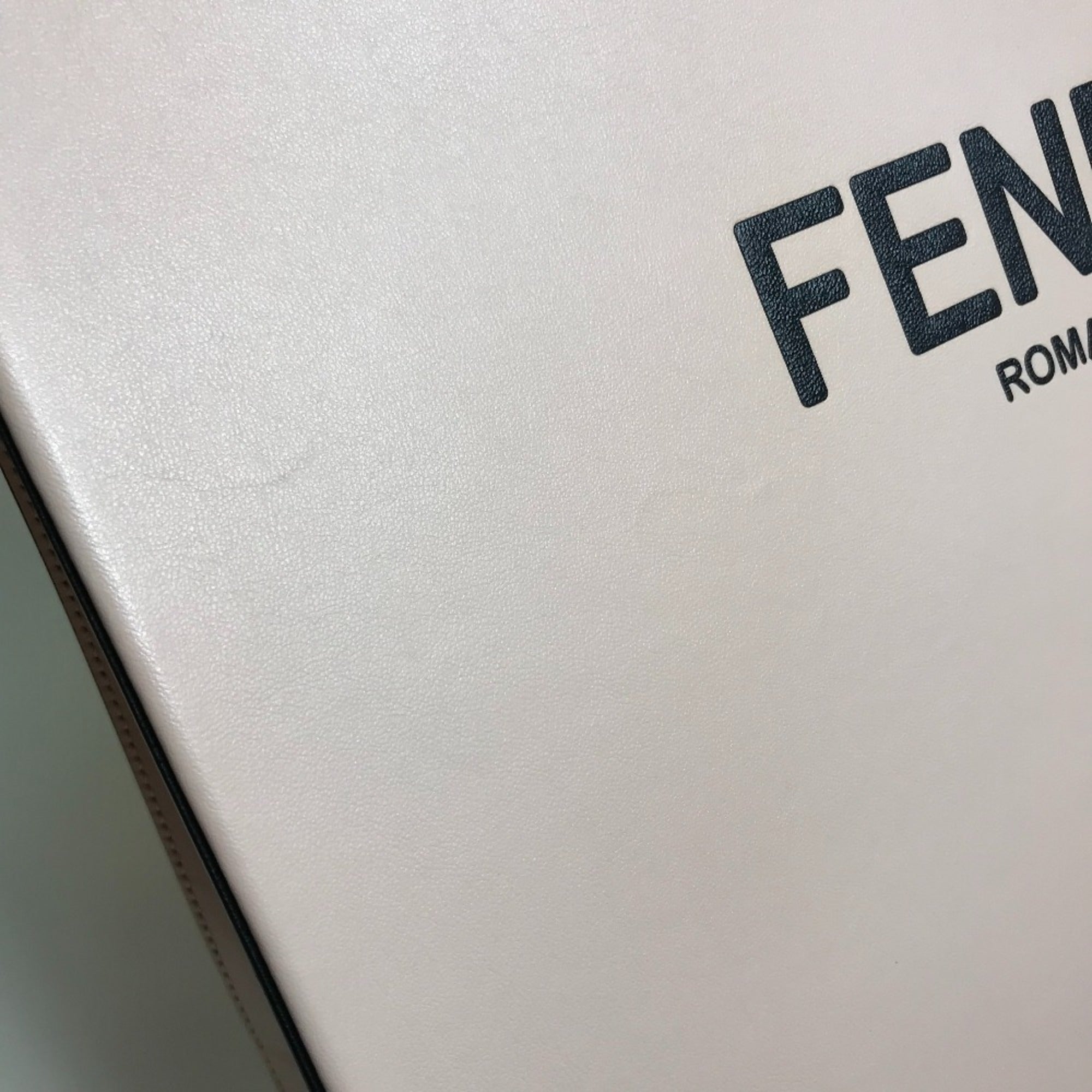 Fendi Pink Leather Tote Bag (Pre-Owned)
