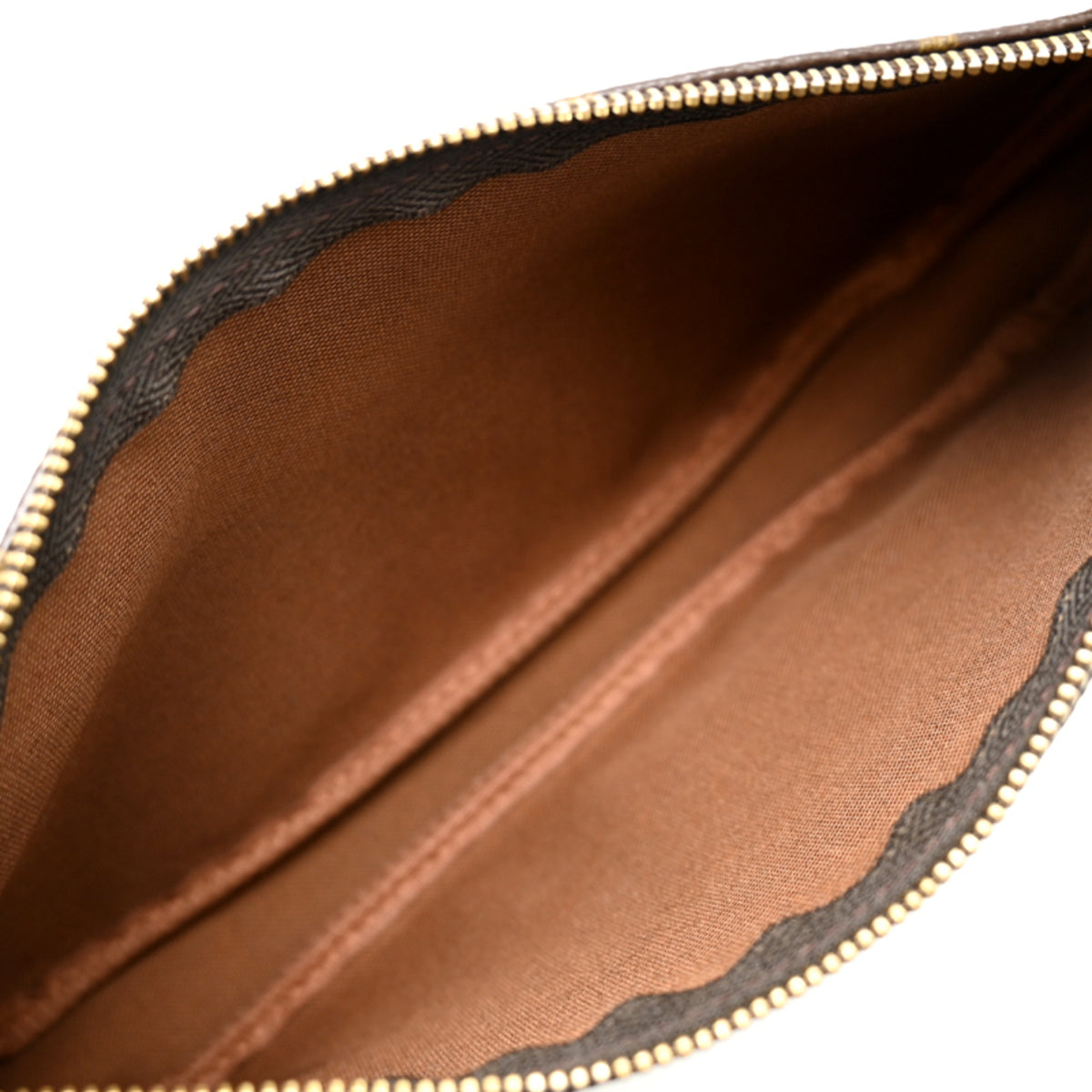 Louis Vuitton Brown Monogram Pochette Shoulder Bag (Pre-Owned)