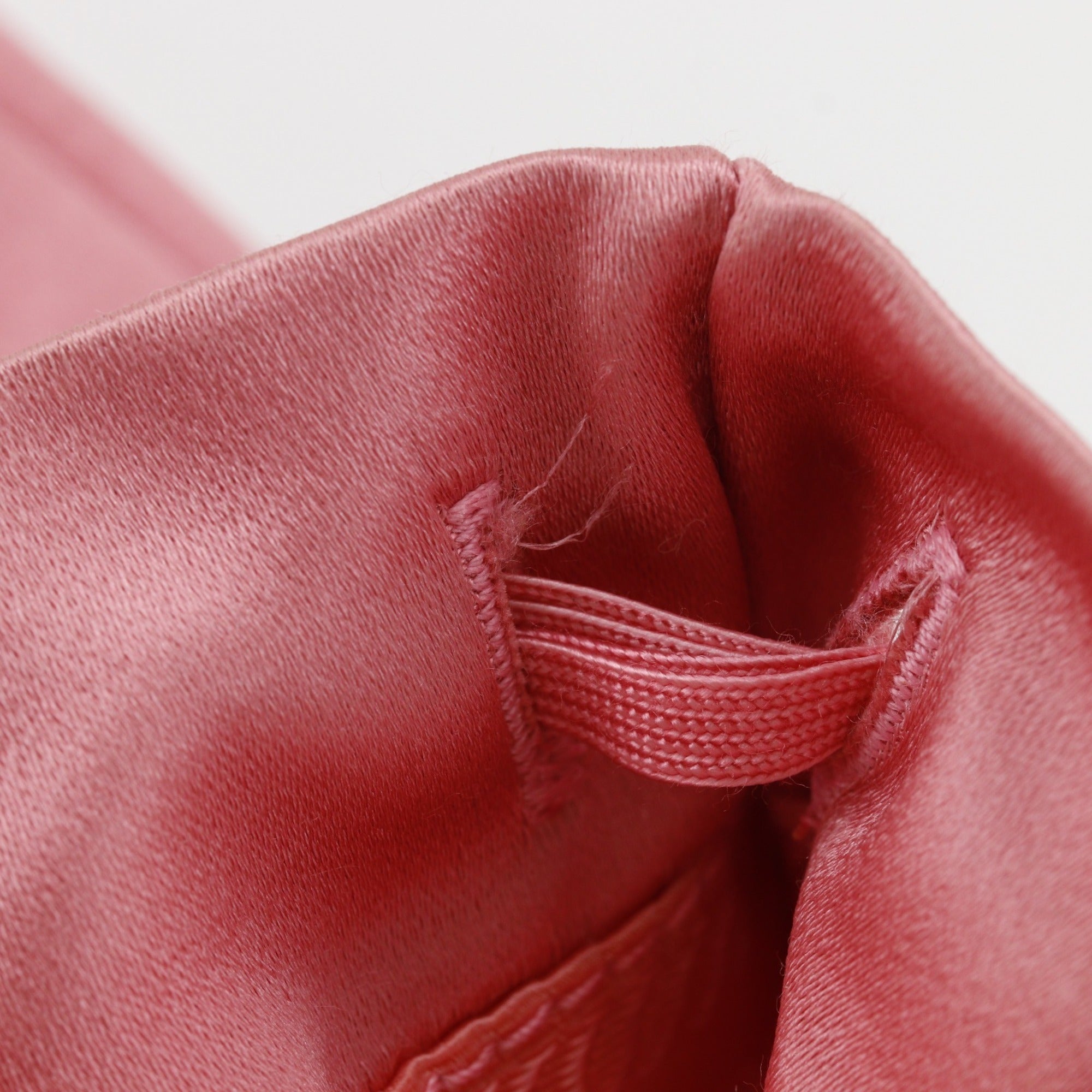 Prada Pink Satin Handbag (Pre-Owned)
