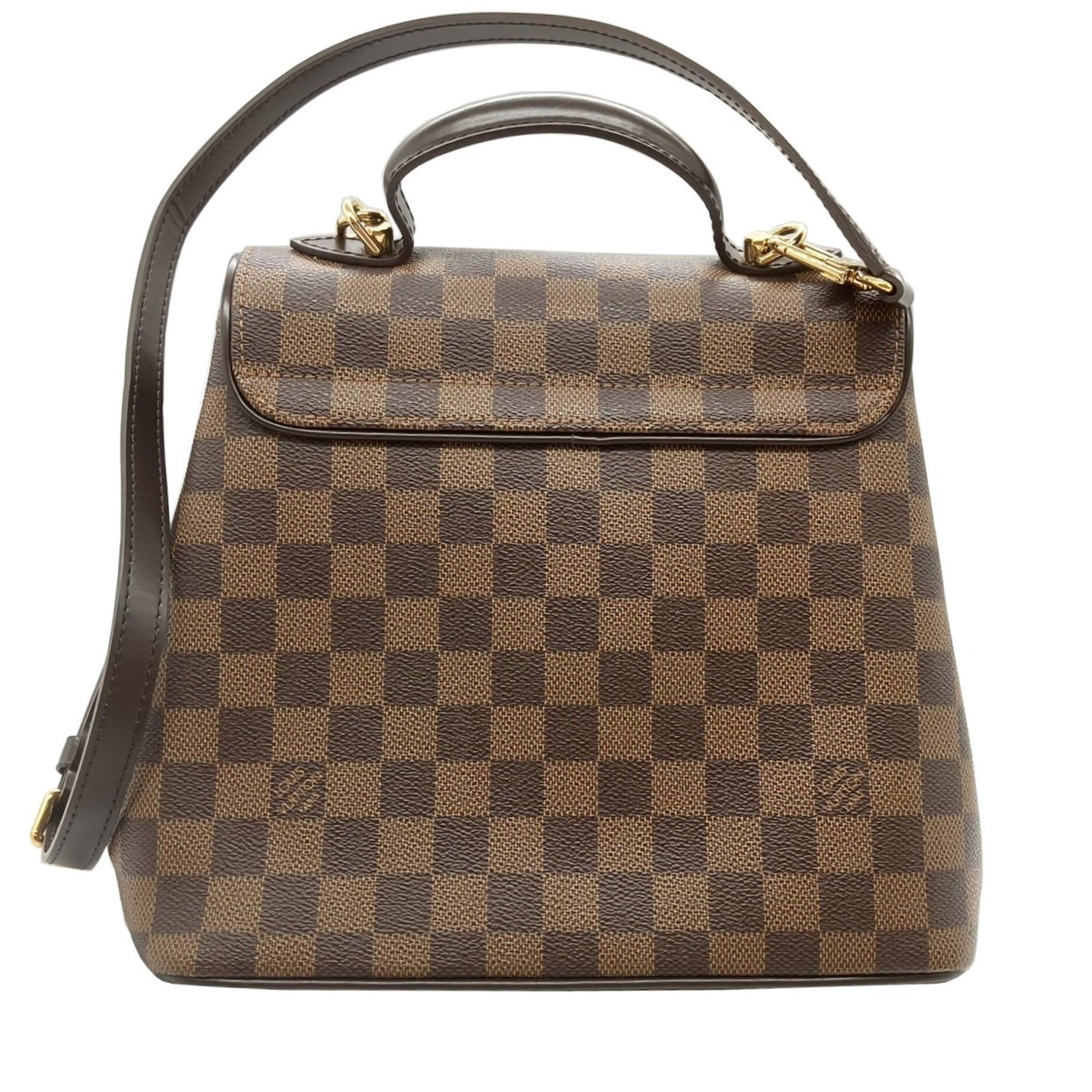 Louis Vuitton Damier Damier Canvas Ebene Shoulder Bag (Pre-Owned)