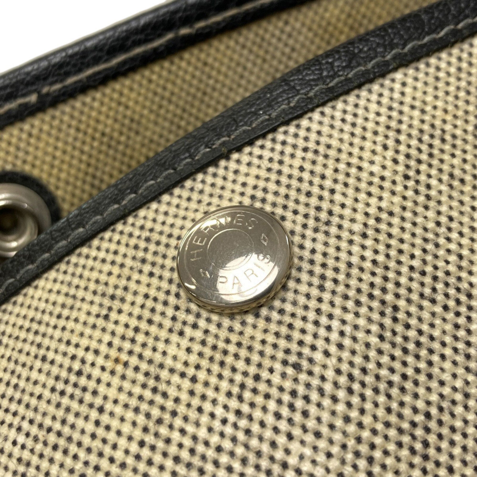 Hermes Garden Gray Handbag (Pre-Owned)