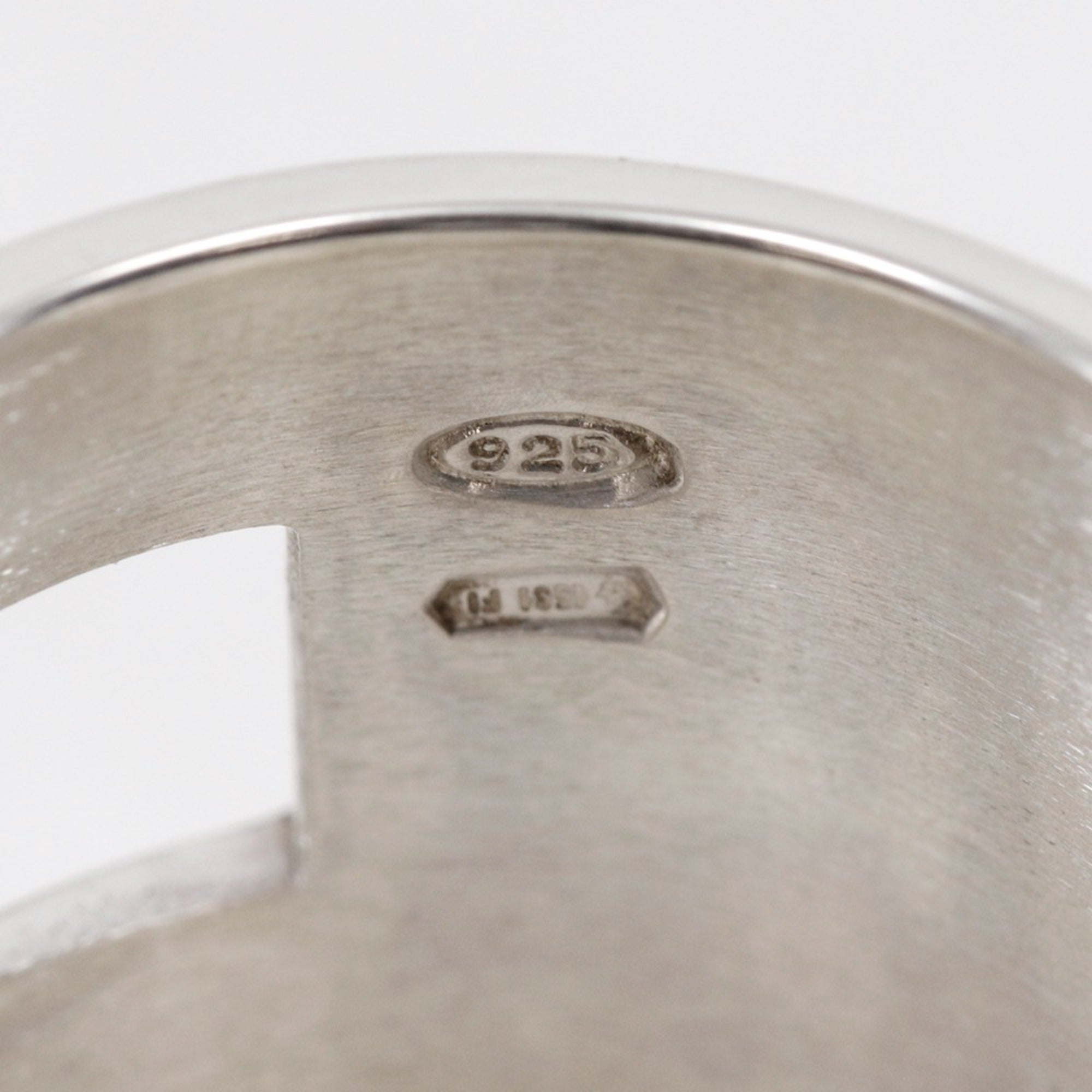 Gucci Silver Silver 925 Band Ring (Pre-Owned)