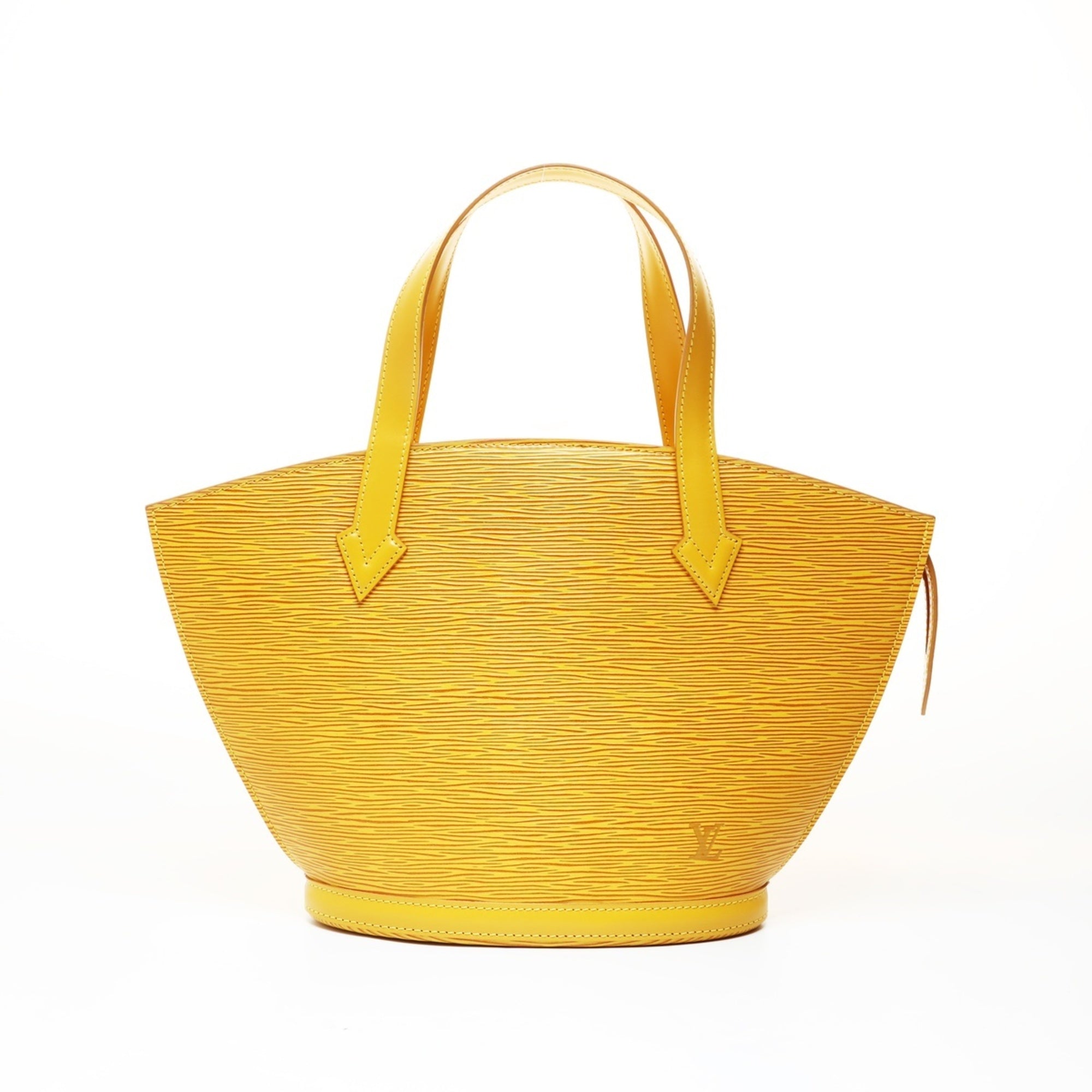 Louis Vuitton Epi Yellow Epi Leather Handbag (Pre-Owned)