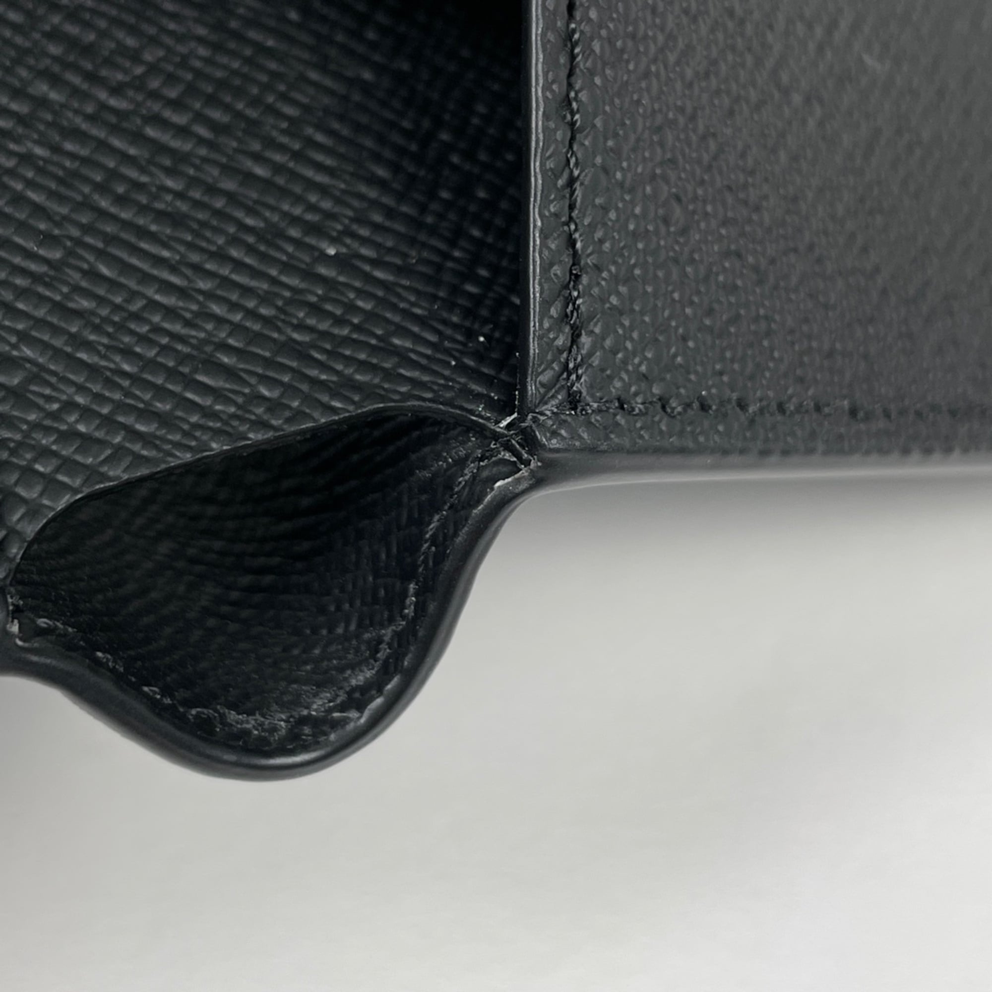 Louis Vuitton Black Noir Monogram Eclipse Wallet (Bi-Fold) (Pre-Owned)