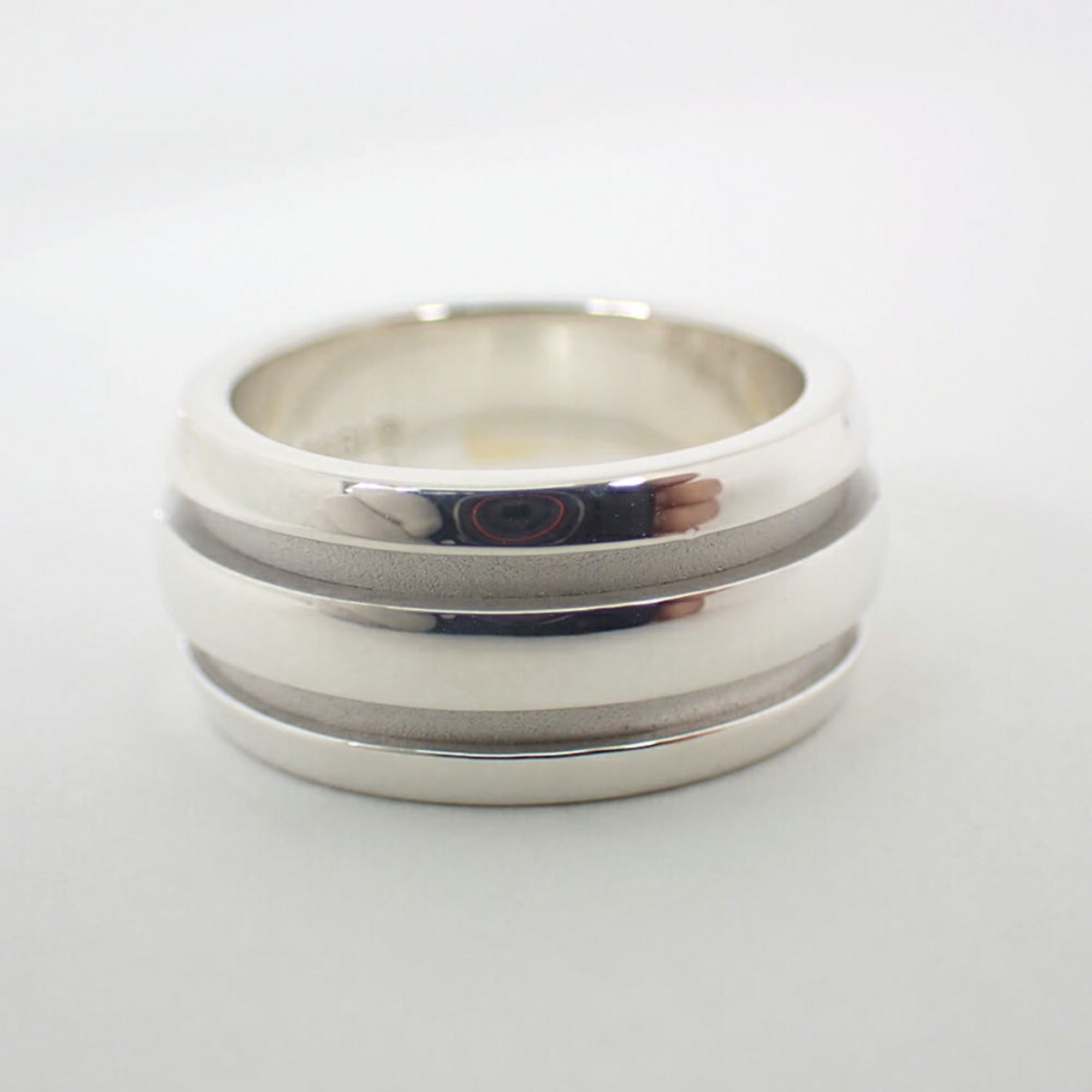 Tiffany Silver Sterling Silver 925 Band Ring (Pre-Owned)