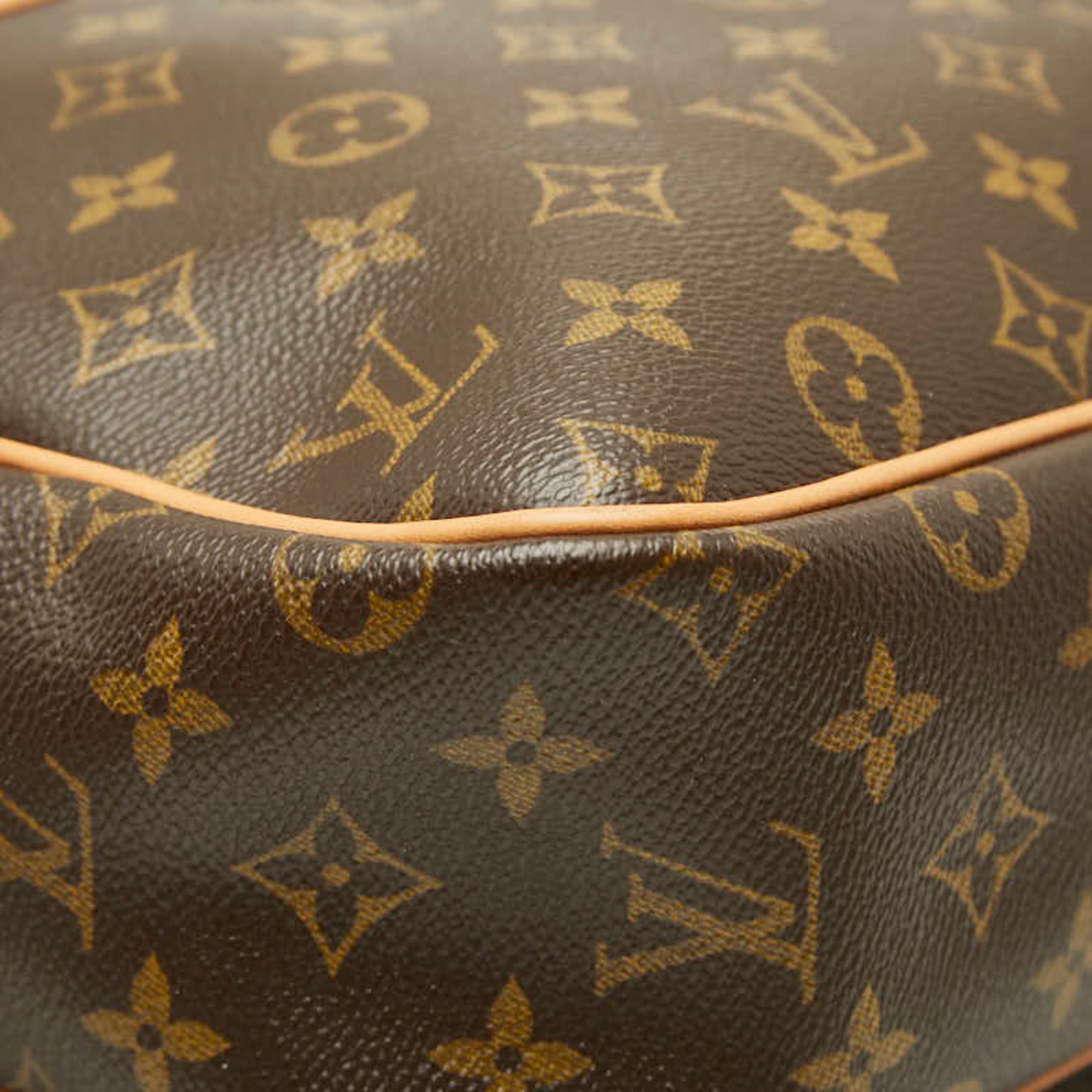 Louis Vuitton Brown Pvc Leather Shoulder Bag (Pre-Owned)