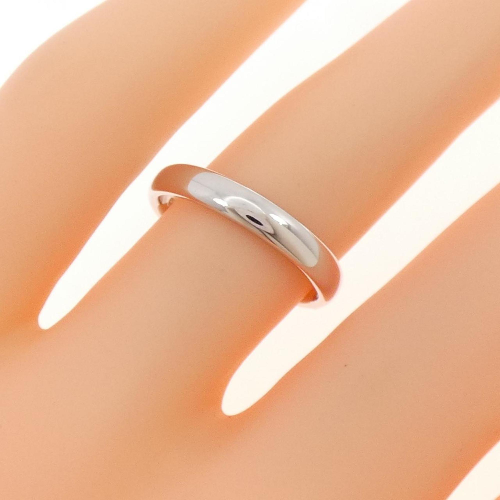 Tiffany Platinum Platinum 950 Band Ring (Pre-Owned)