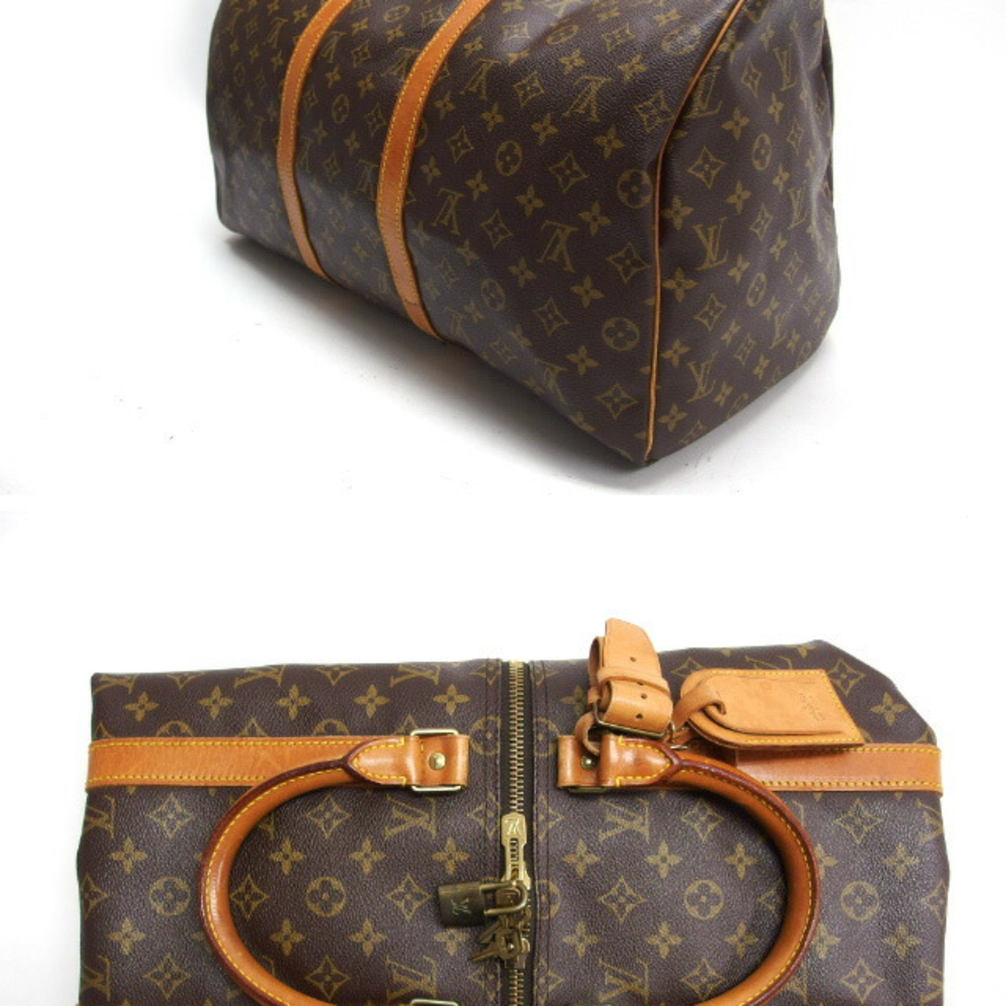 Louis Vuitton Monogram Gold Monogram Boston Bag (Pre-Owned)