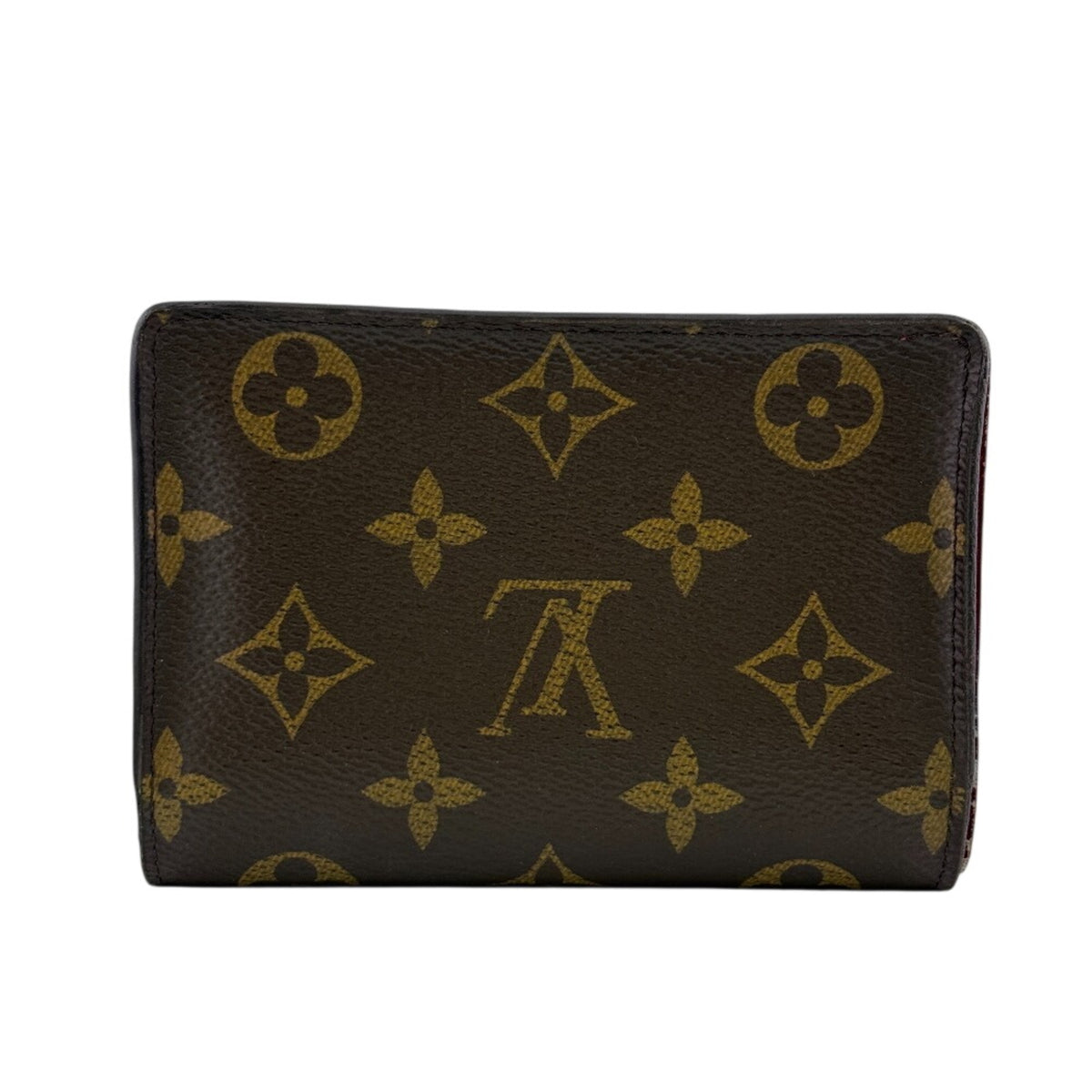 Louis Vuitton Brown Monogram Pink Monogram Wallet (Bi-Fold) (Pre-Owned)
