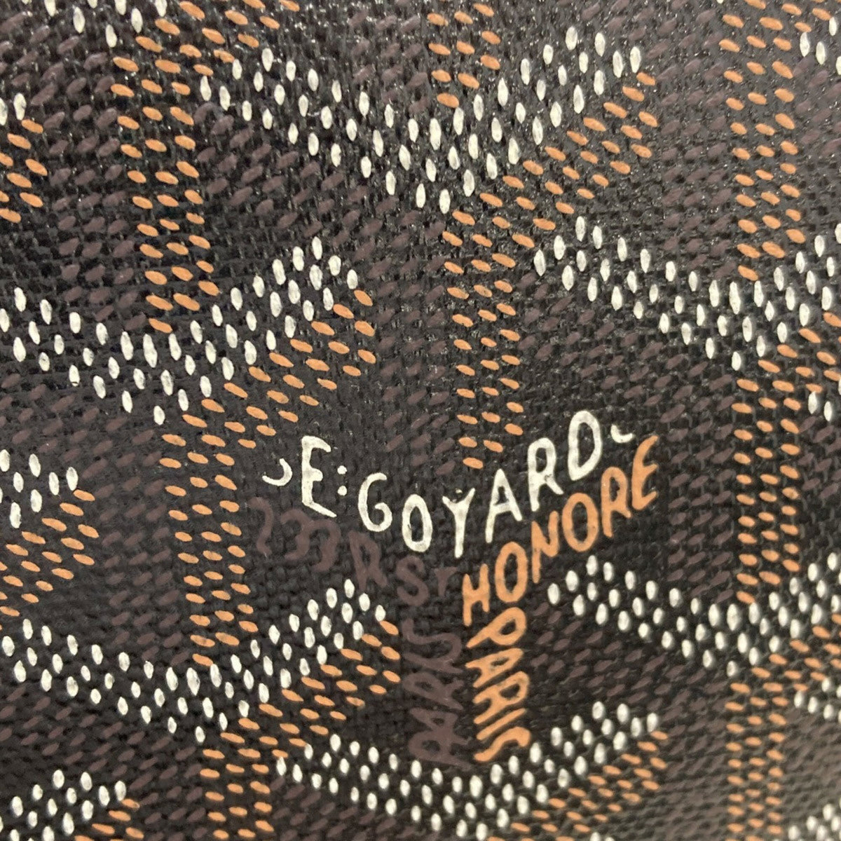 Goyard Brown Pvc Tote Bag (Pre-Owned)