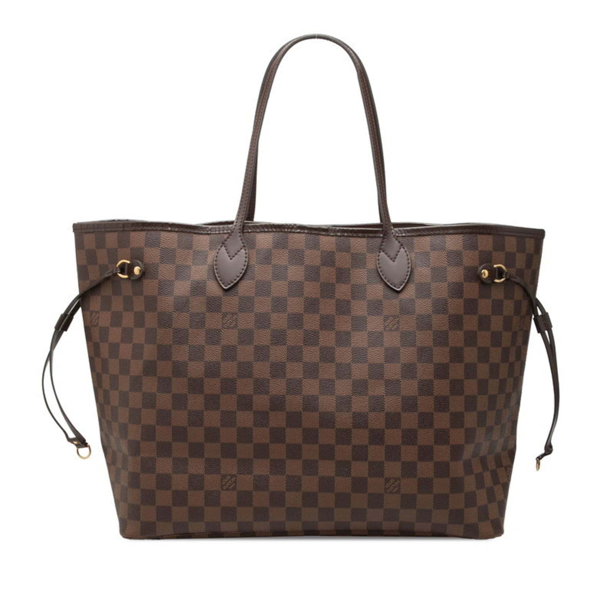 Louis Vuitton Brown Pvc Leather Tote Bag (Pre-Owned)