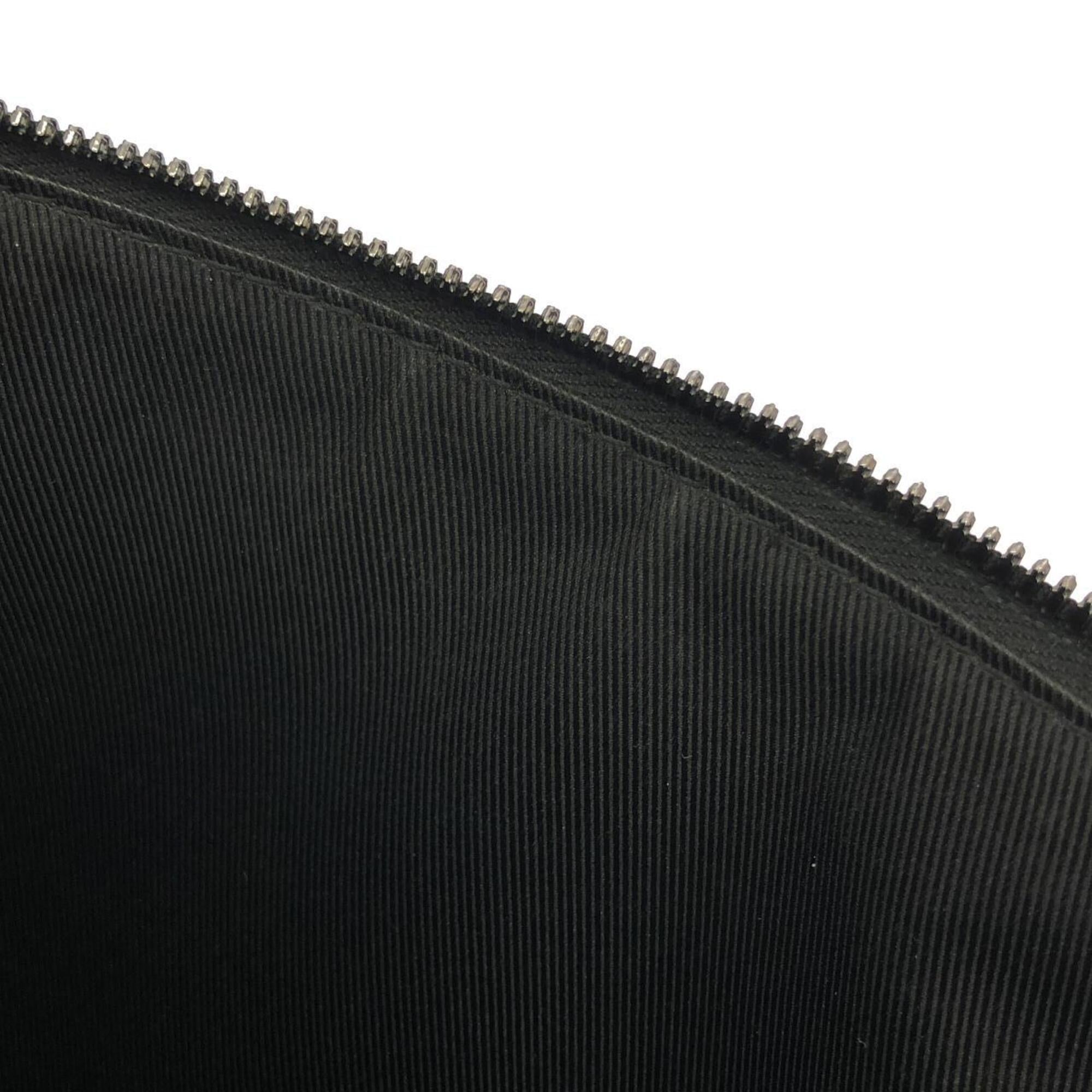 Louis Vuitton Black Leather Shoulder Bag (Pre-Owned)