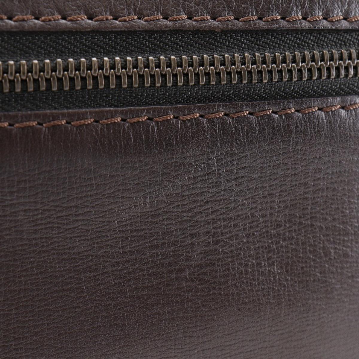 Louis Vuitton Brown Coffee Leather Shoulder Bag (Pre-Owned)