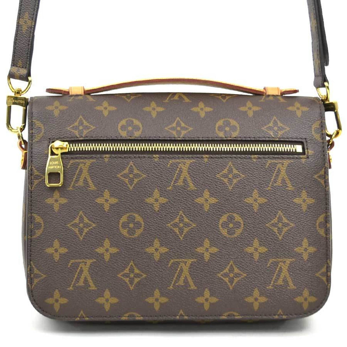 Louis Vuitton Brown Monogram Monogram Pochette Shoulder Bag (Pre-Owned)