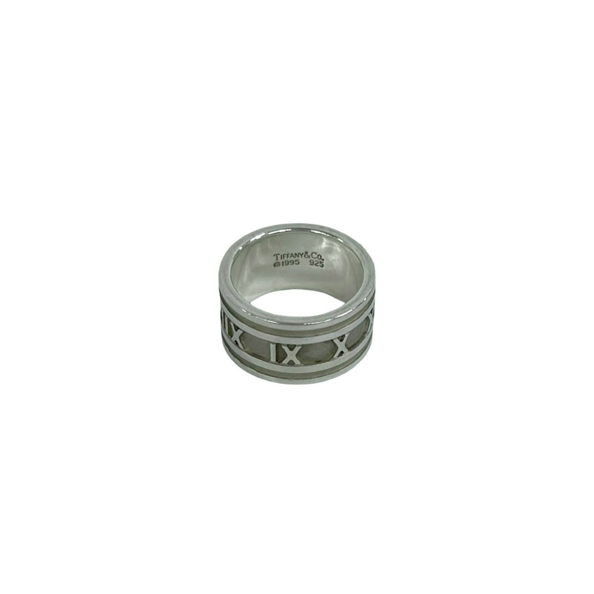 Tiffany Silver Silver 925 Band Ring (Pre-Owned)