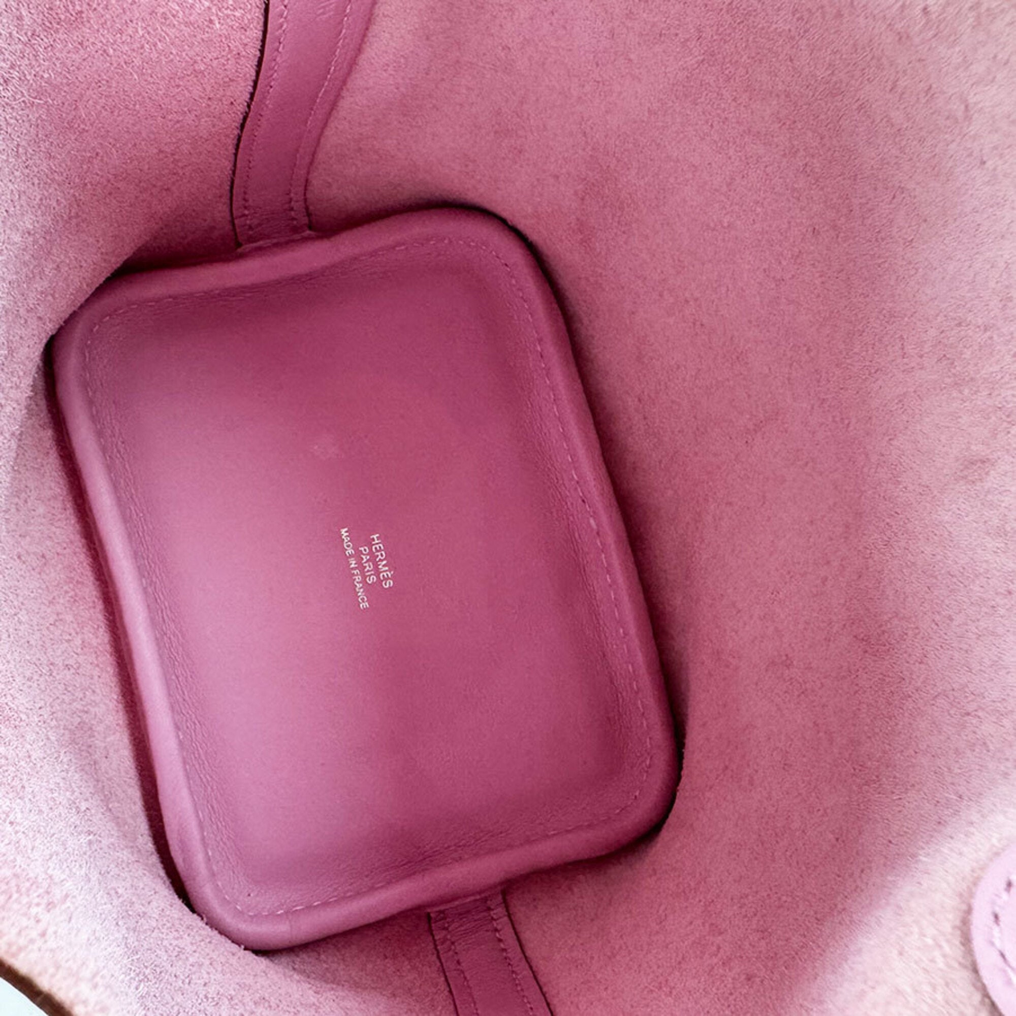 Hermes Pink Swift Leather Handbag (Pre-Owned)