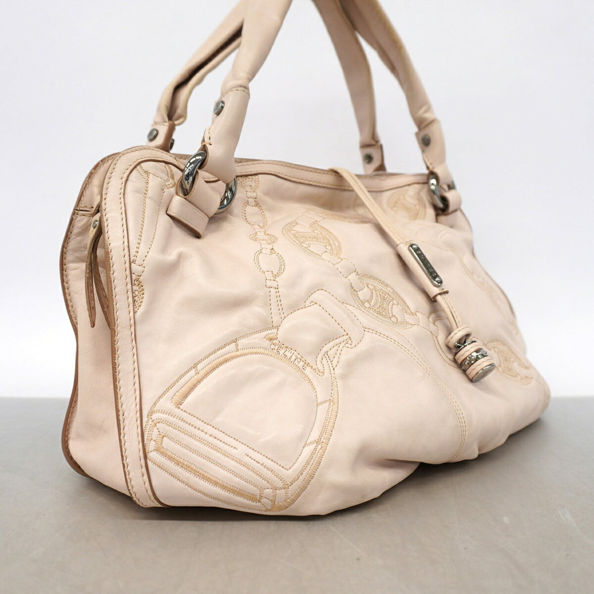 Celine Light Pink Leather Handbag (Pre-Owned)
