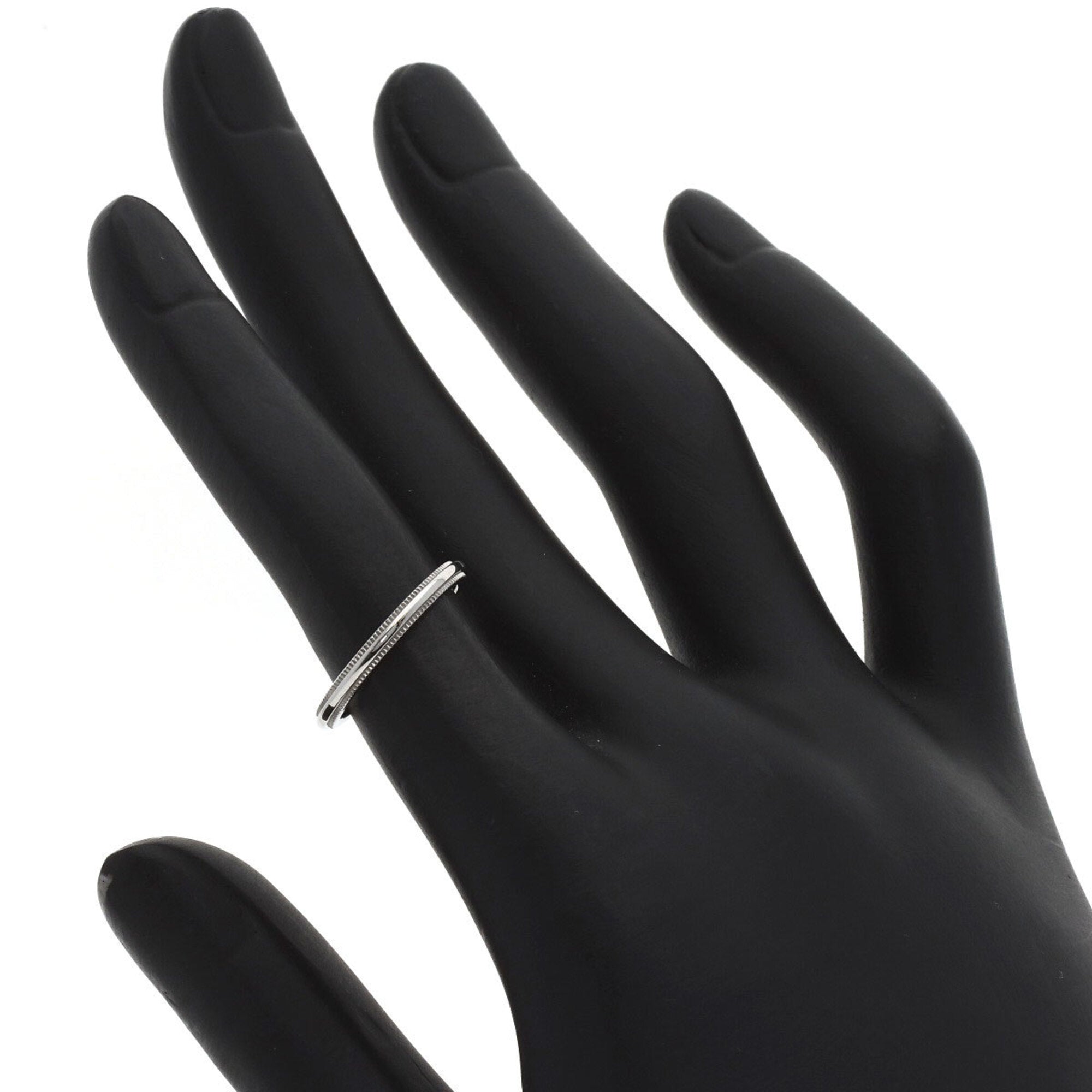 Tiffany Platinum 950 Band Ring (Pre-Owned)