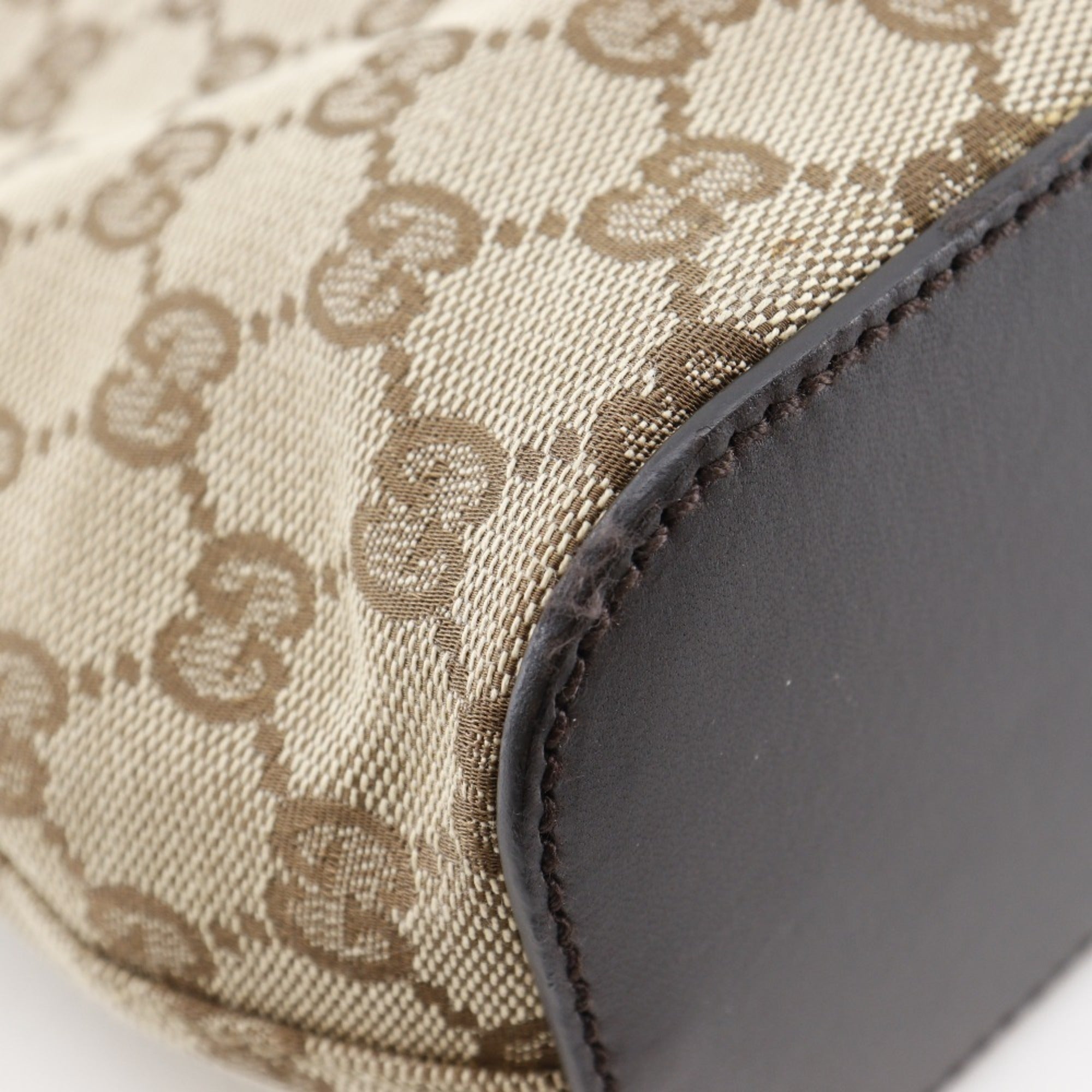 Gucci Brown Gg Canvas Shoulder Bag (Pre-Owned)