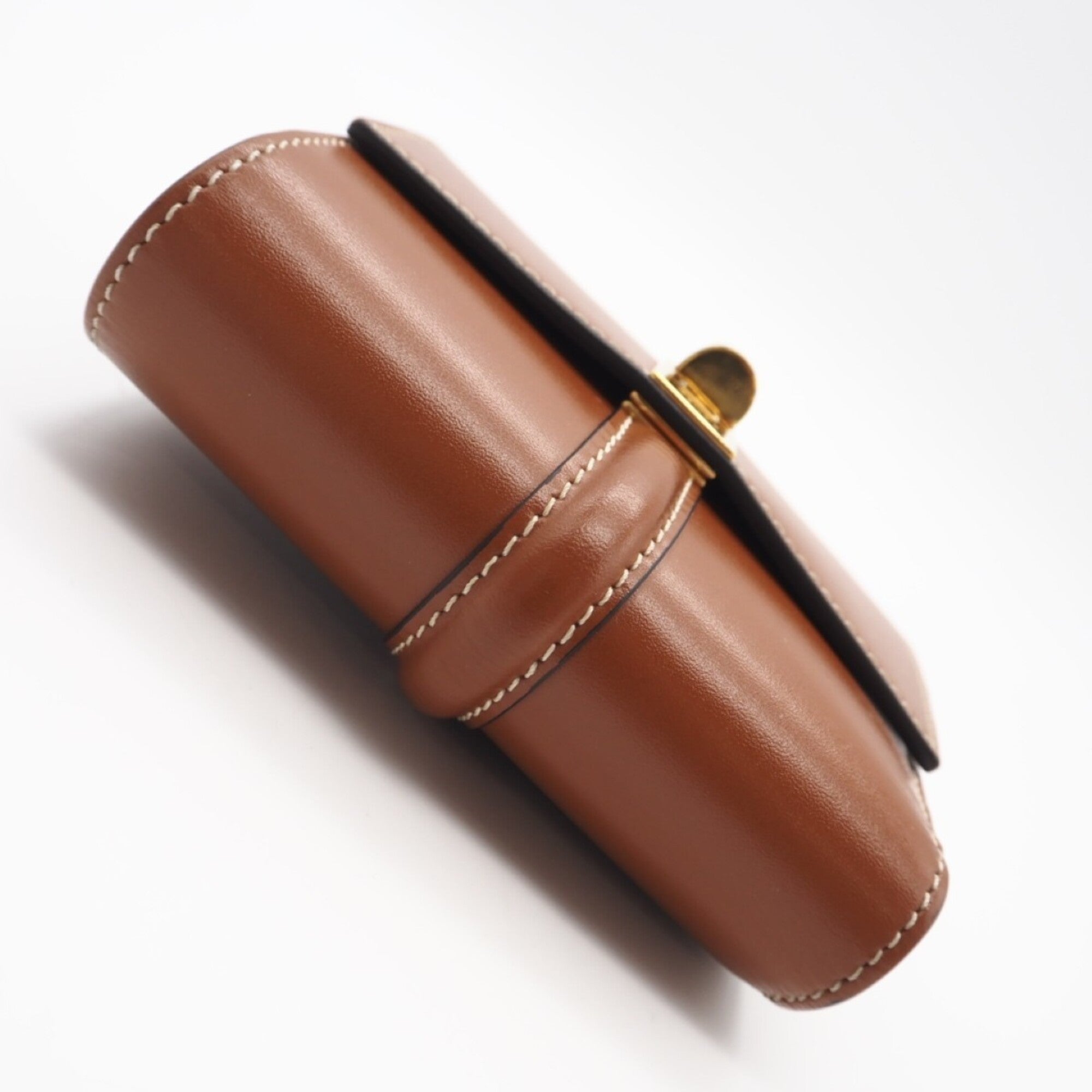 Celine Brown Leather Wallet (Tri-Fold) (Pre-Owned)