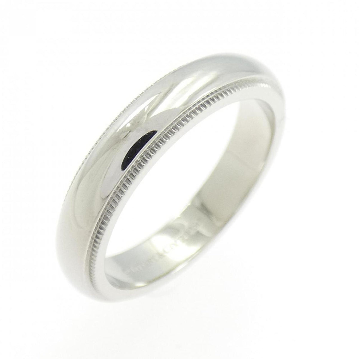 Tiffany Platinum 950 Band Ring (Pre-Owned)